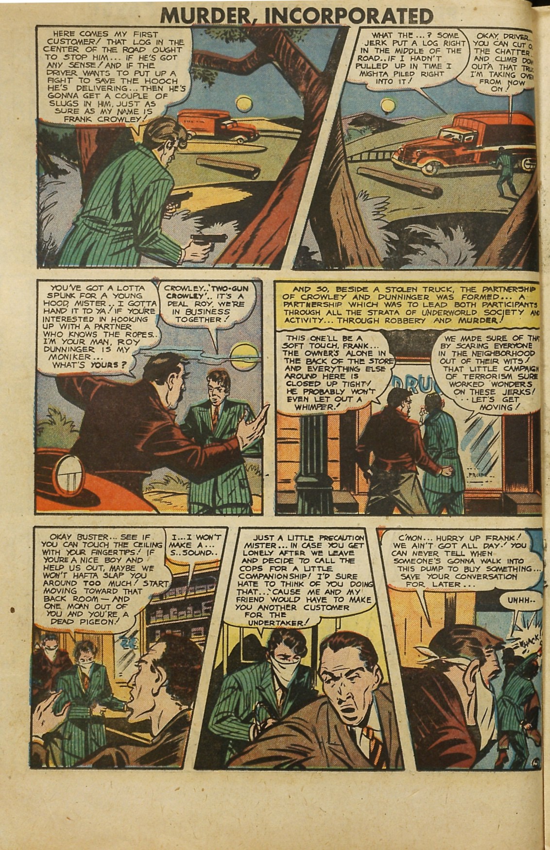 Read online Murder Incorporated (1948) comic -  Issue #10 - 16