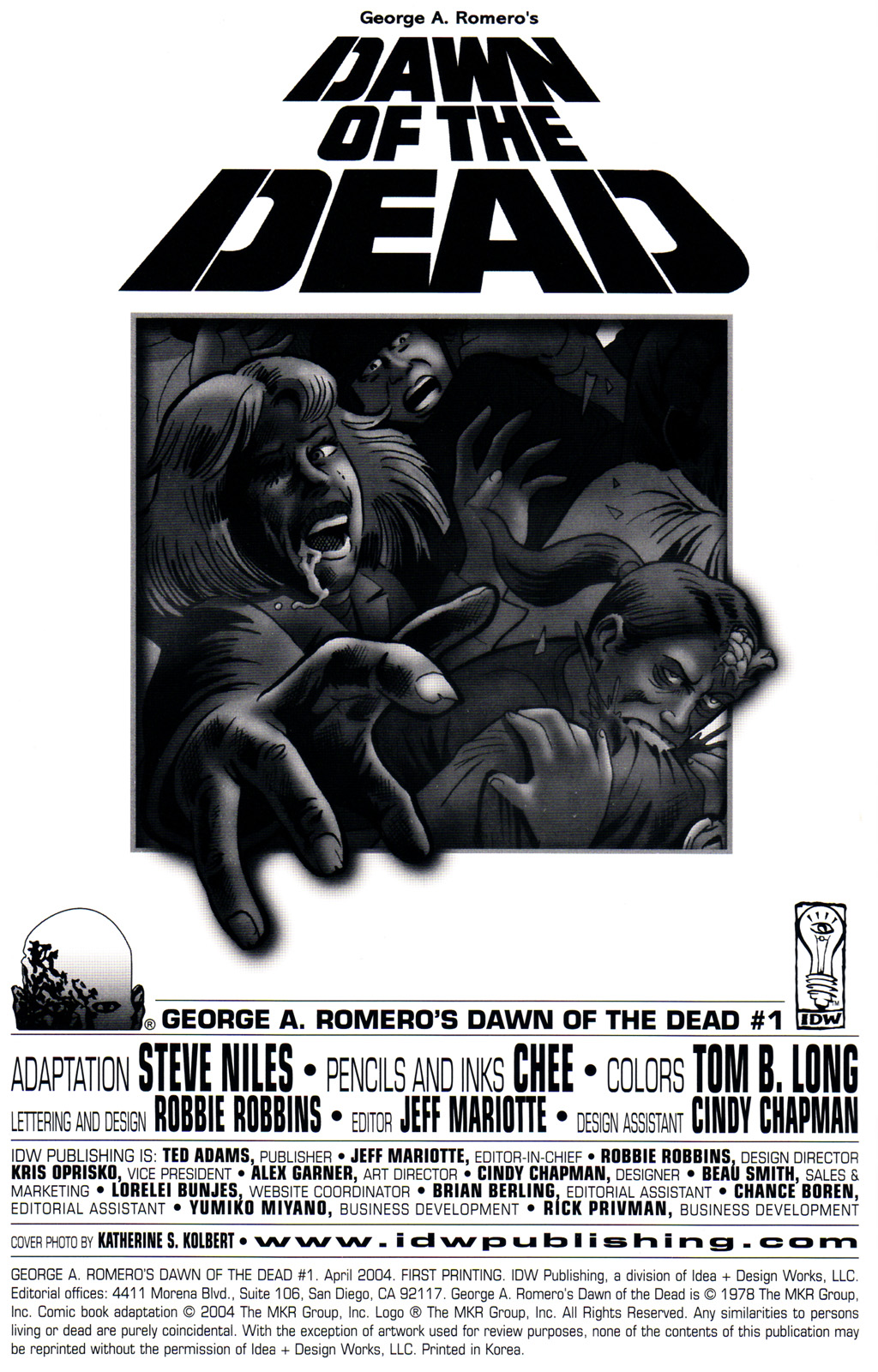 Read online Dawn of the Dead comic -  Issue #1 - 2