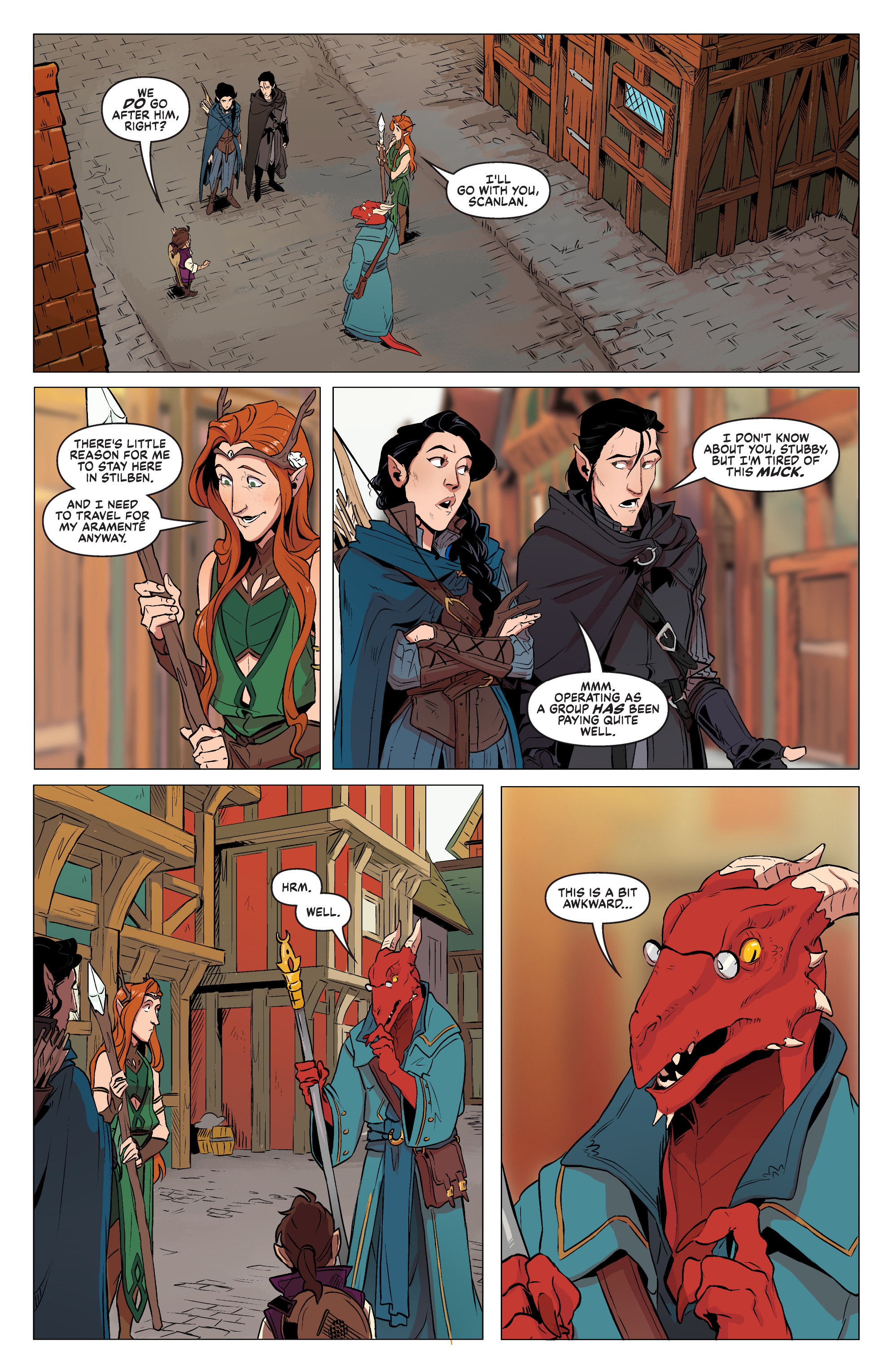 Read online Critical Role Vox Machina Origins comic -  Issue #1 - 17