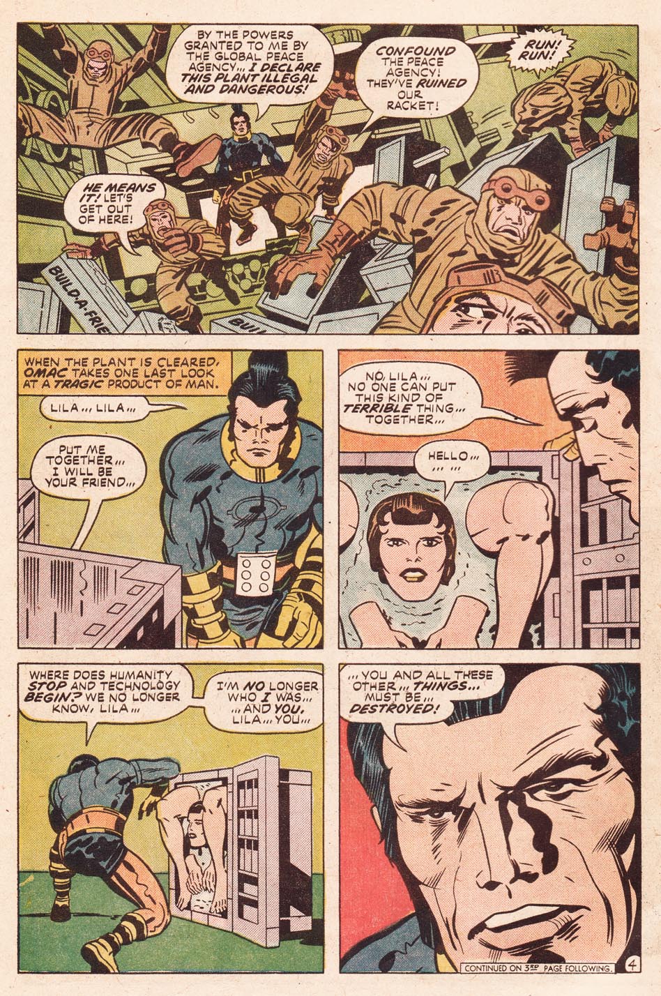 Read online OMAC (1974) comic -  Issue #1 - 5