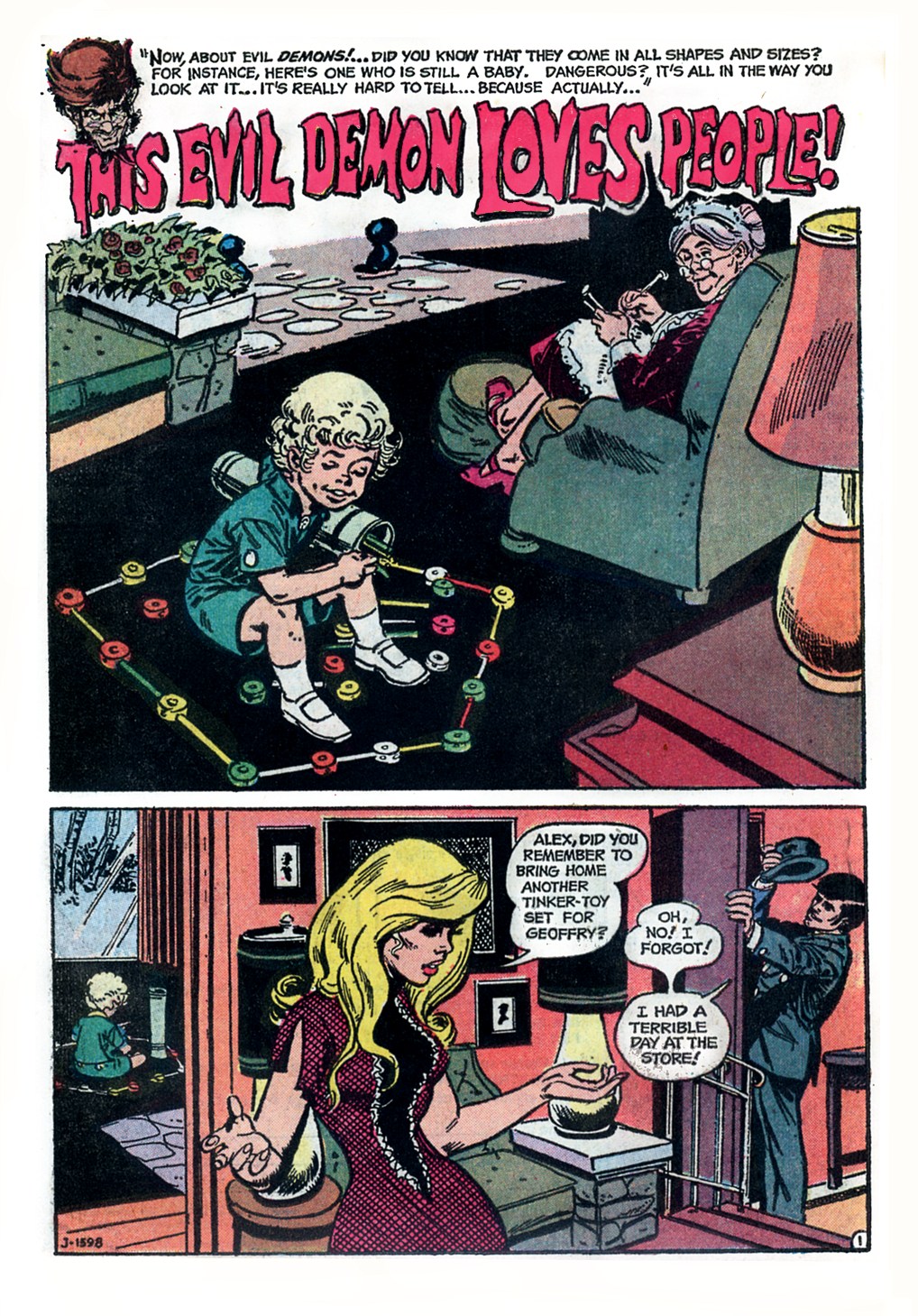 Read online House of Mystery (1951) comic -  Issue #207 - 22