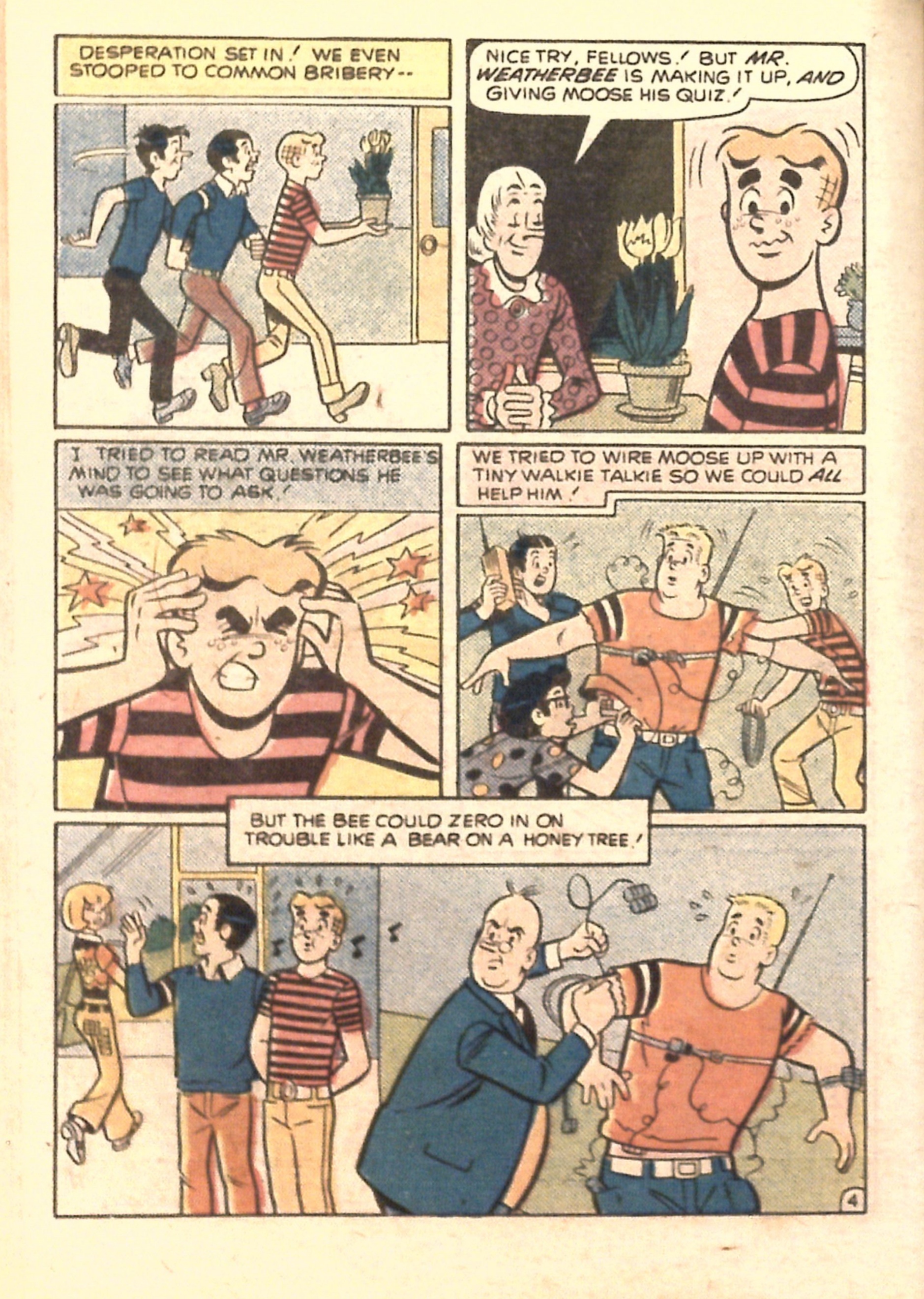 Read online Archie...Archie Andrews, Where Are You? Digest Magazine comic -  Issue #7 - 70