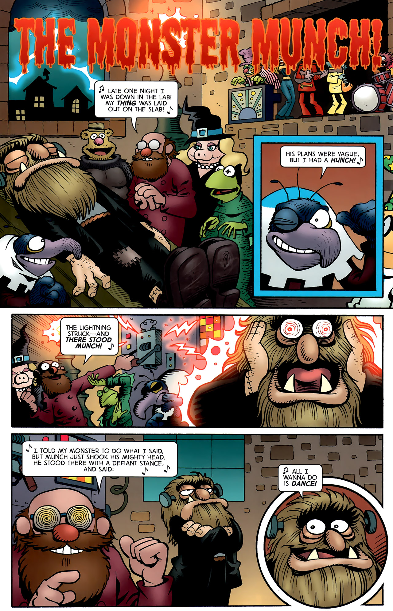 Read online The Muppet Show: The Comic Book comic -  Issue #10 - 21