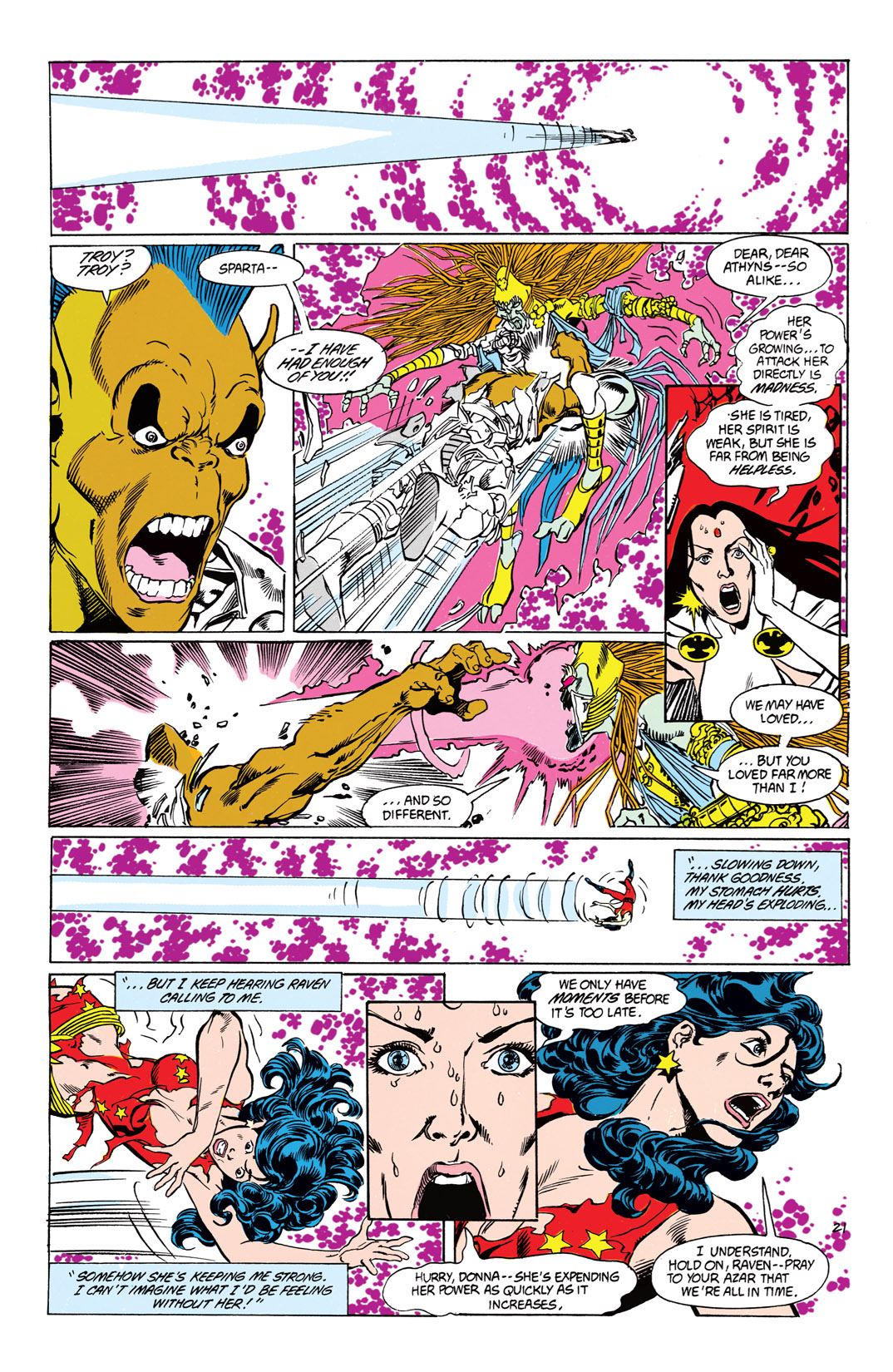 Read online The New Titans (1988) comic -  Issue #54 - 22