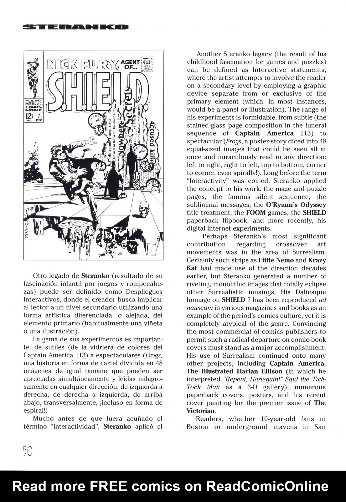 Read online Steranko: Arte Noir comic -  Issue # TPB (Part 1) - 50