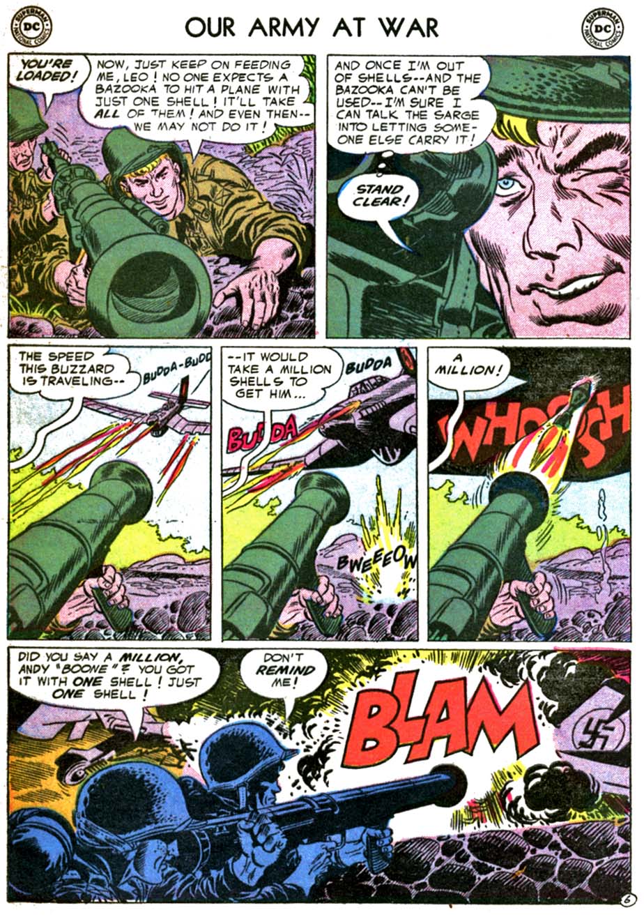 Read online Our Army at War (1952) comic -  Issue #46 - 8