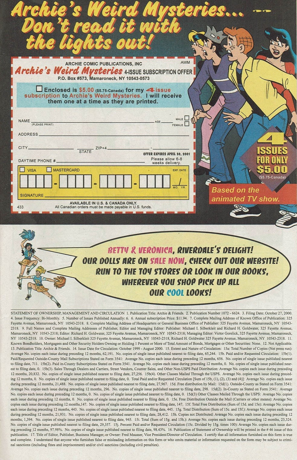 Read online Archie & Friends (1992) comic -  Issue #46 - 26