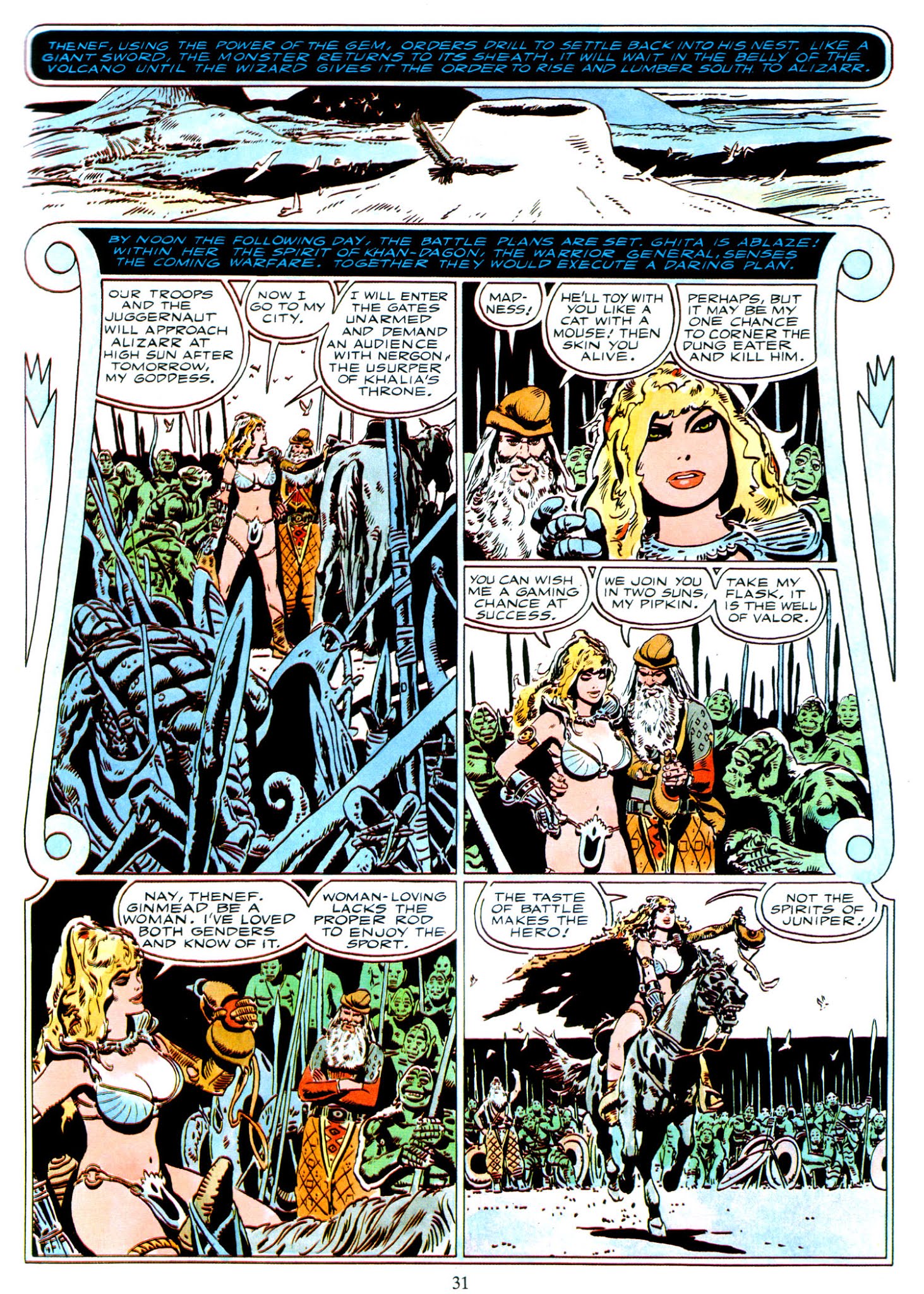 Read online Ghita of Alizarr comic -  Issue #2 - 32