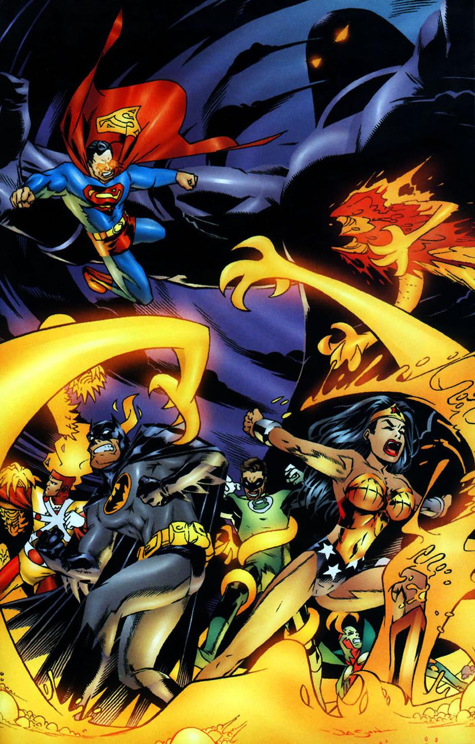Read online JLA Gallery comic -  Issue # Full - 7