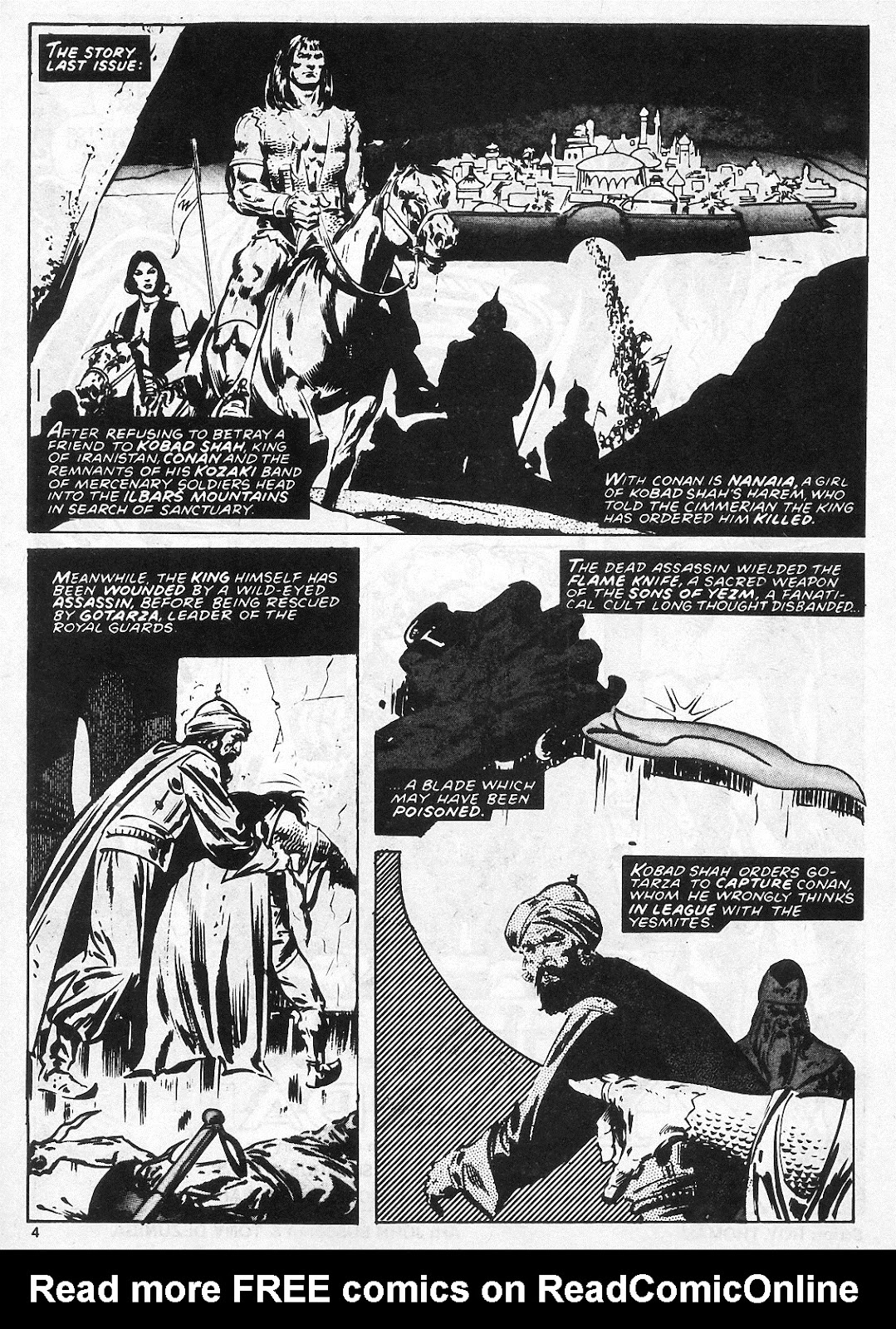 The Savage Sword Of Conan issue 32 - Page 4