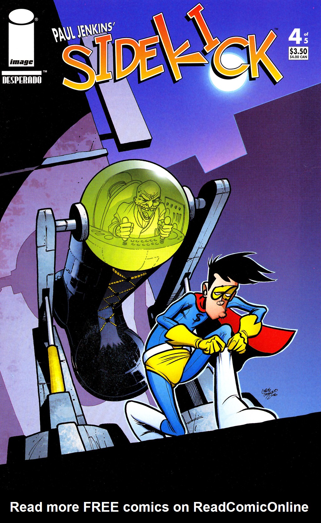 Read online Paul Jenkins' Sidekick comic -  Issue #4 - 1