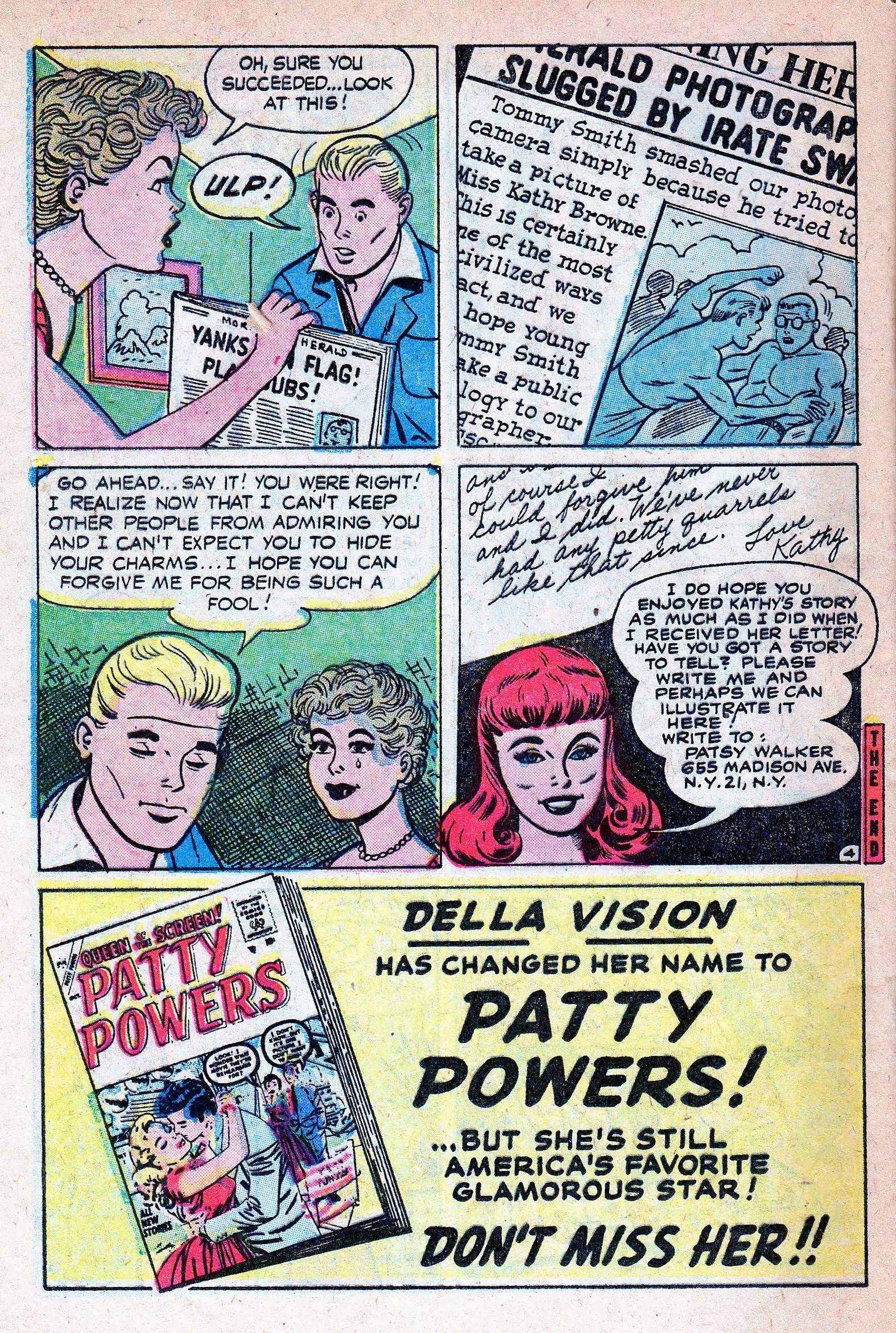 Read online Patsy and Hedy comic -  Issue #38 - 24
