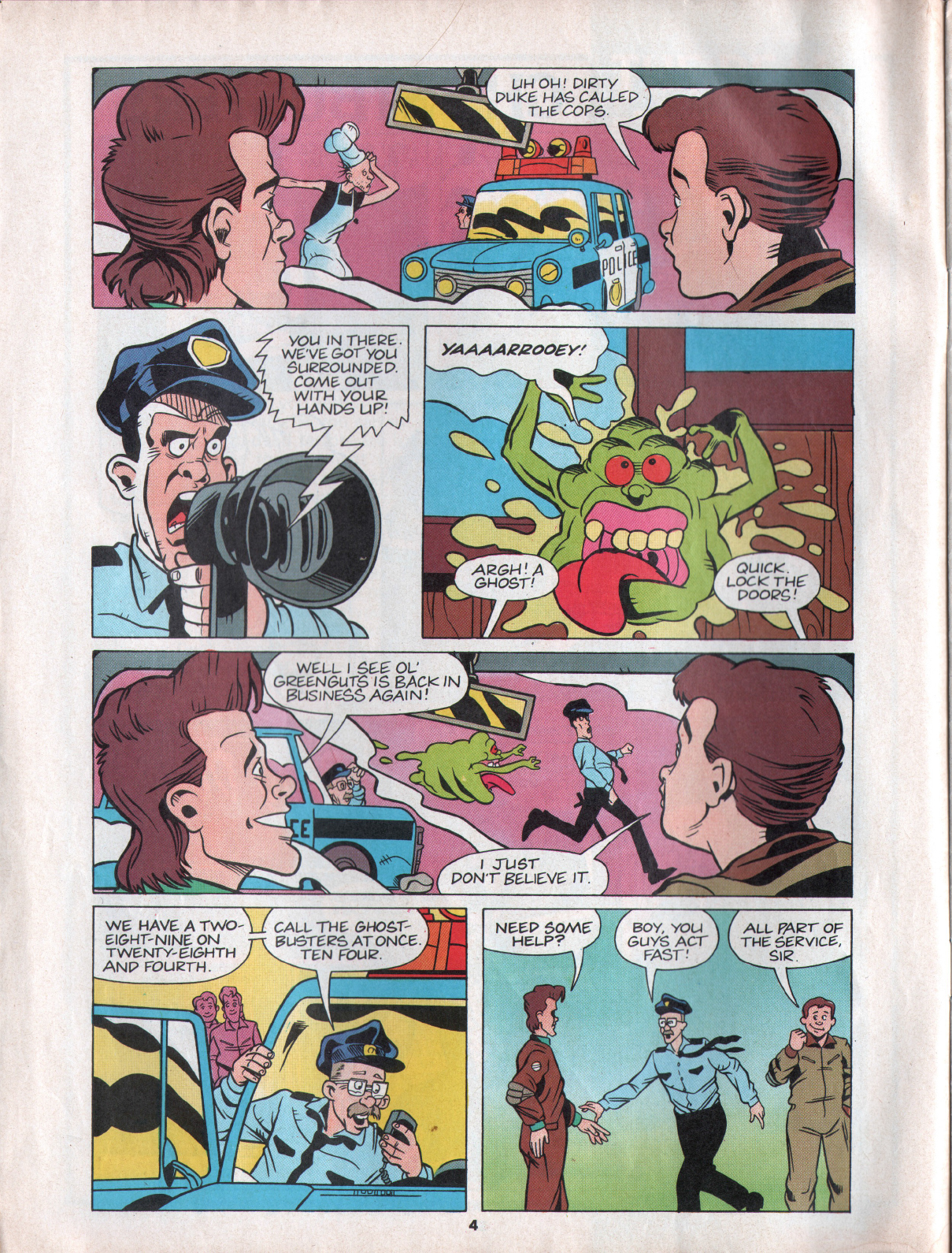 Read online The Real Ghostbusters comic -  Issue #77 - 4