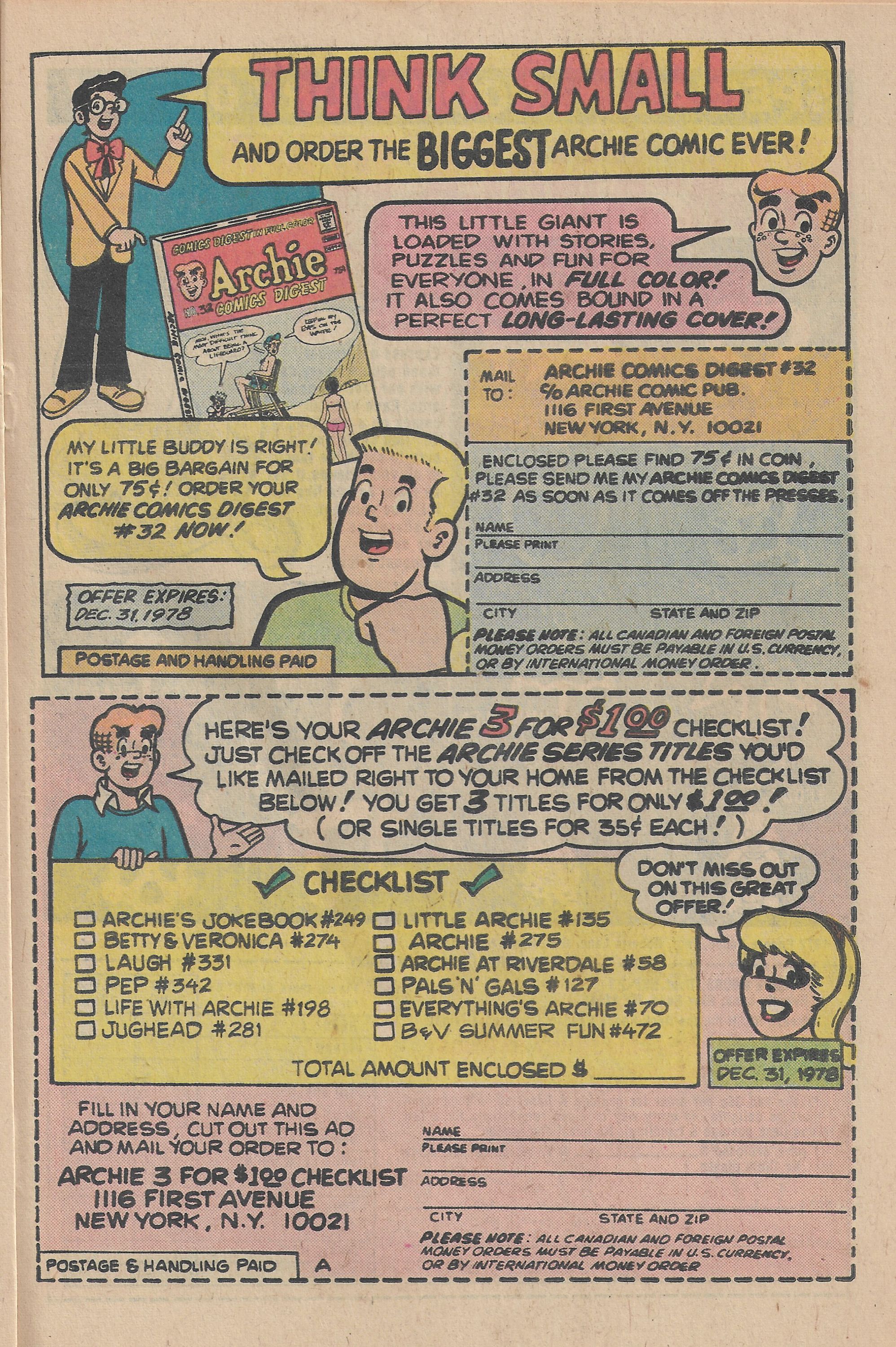 Read online Archie Giant Series Magazine comic -  Issue #474 - 11