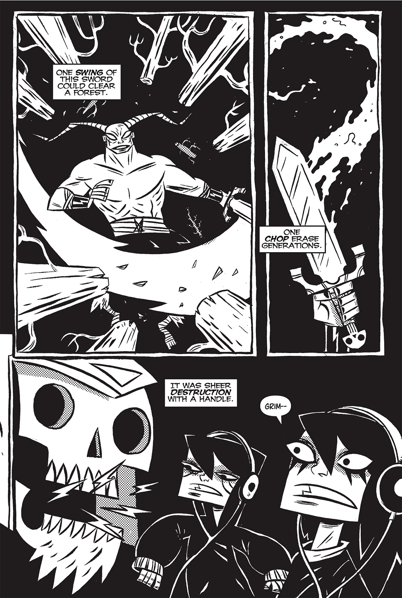 Read online Black Metal comic -  Issue #1 - 59