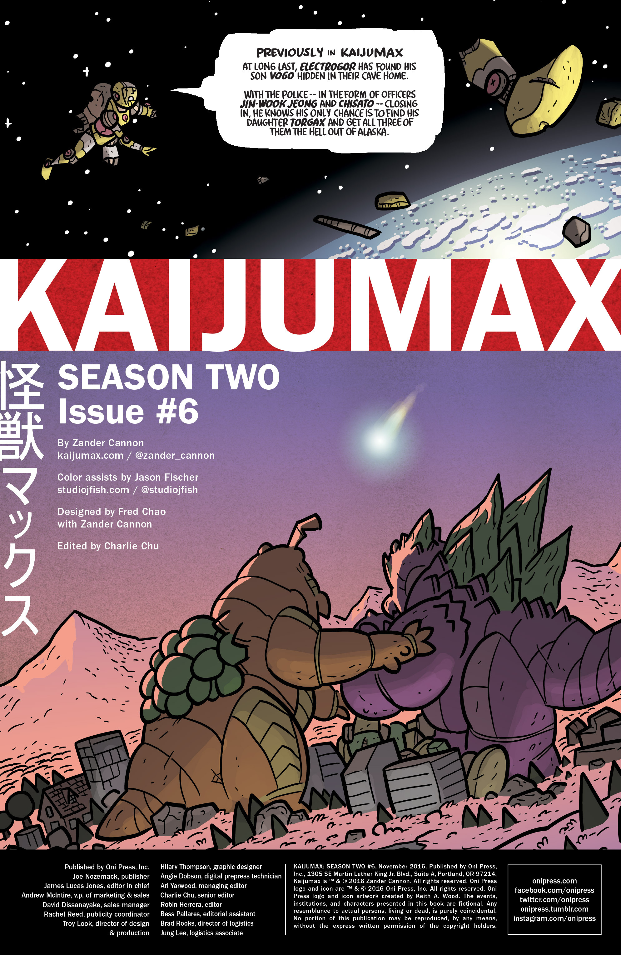 Read online Kaijumax Season 2 comic -  Issue #6 - 2