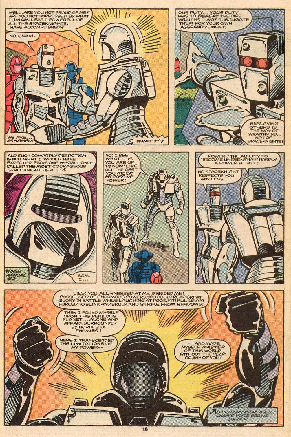Read online ROM (1979) comic -  Issue #70 - 18