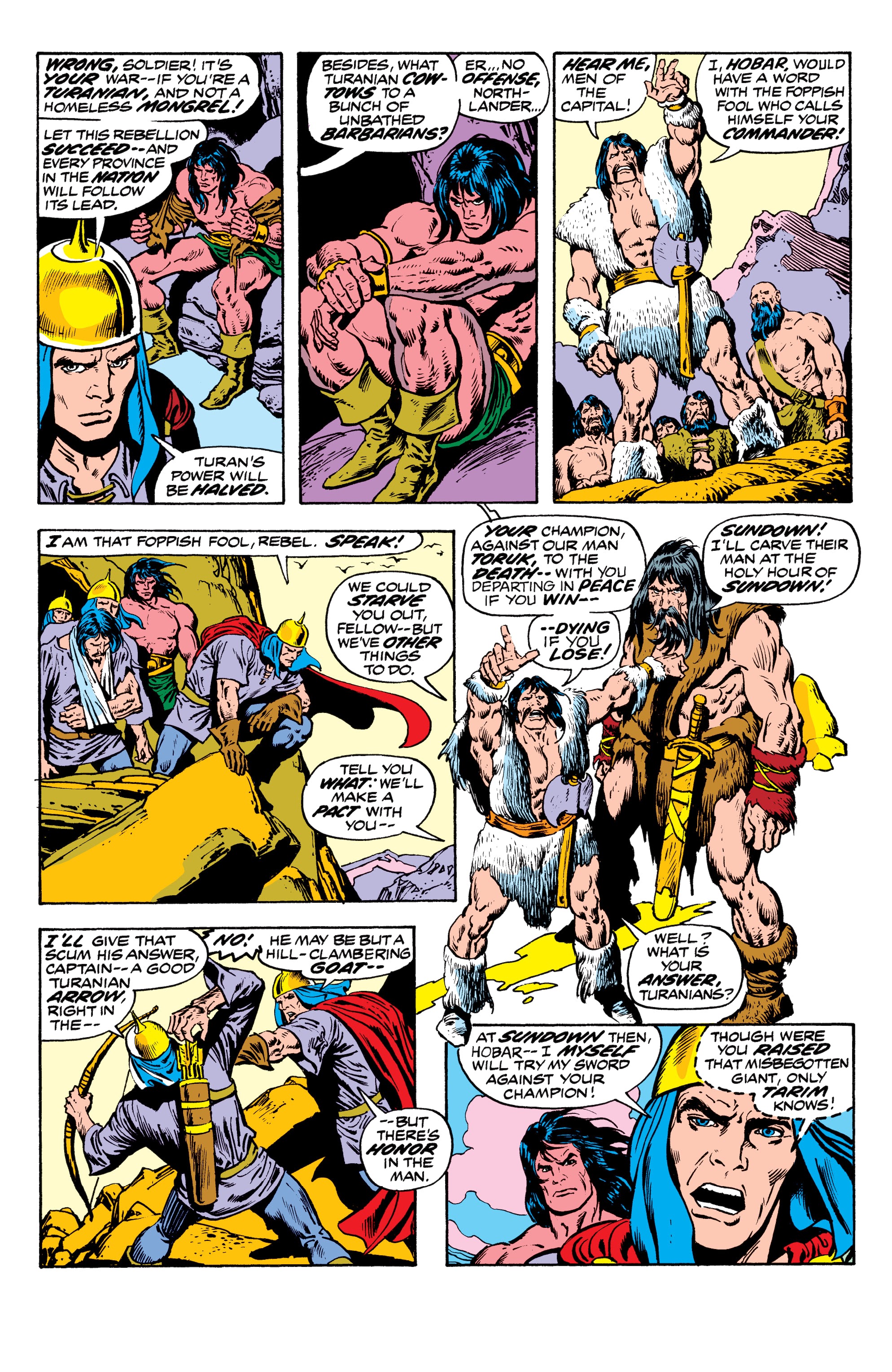 Read online Conan The Barbarian Epic Collection: The Original Marvel Years - The Curse Of The Golden Skull comic -  Issue # TPB (Part 1) - 93