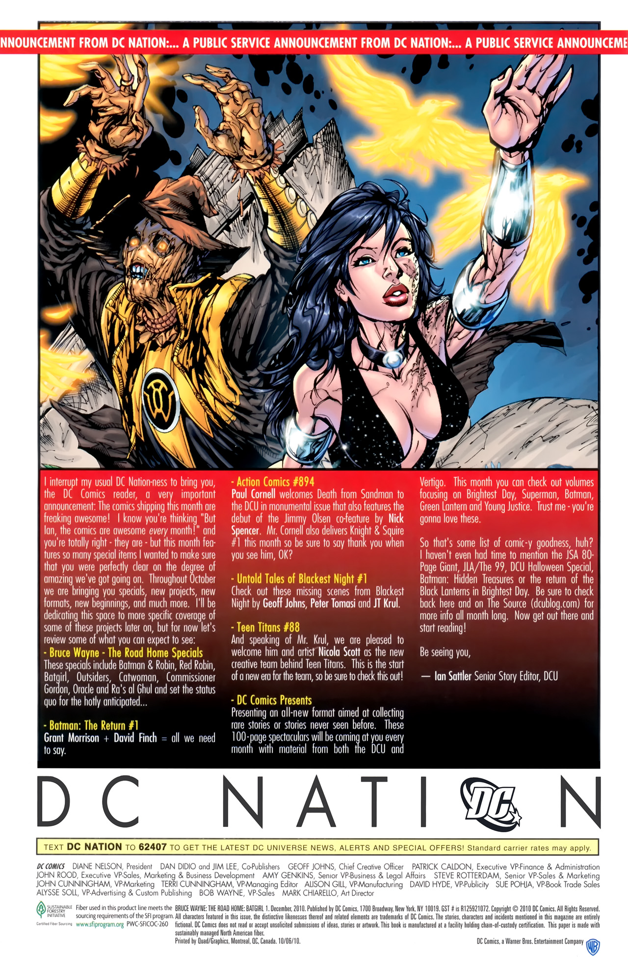 Read online Bruce Wayne: The Road Home comic -  Issue # Issue Batgirl - 24