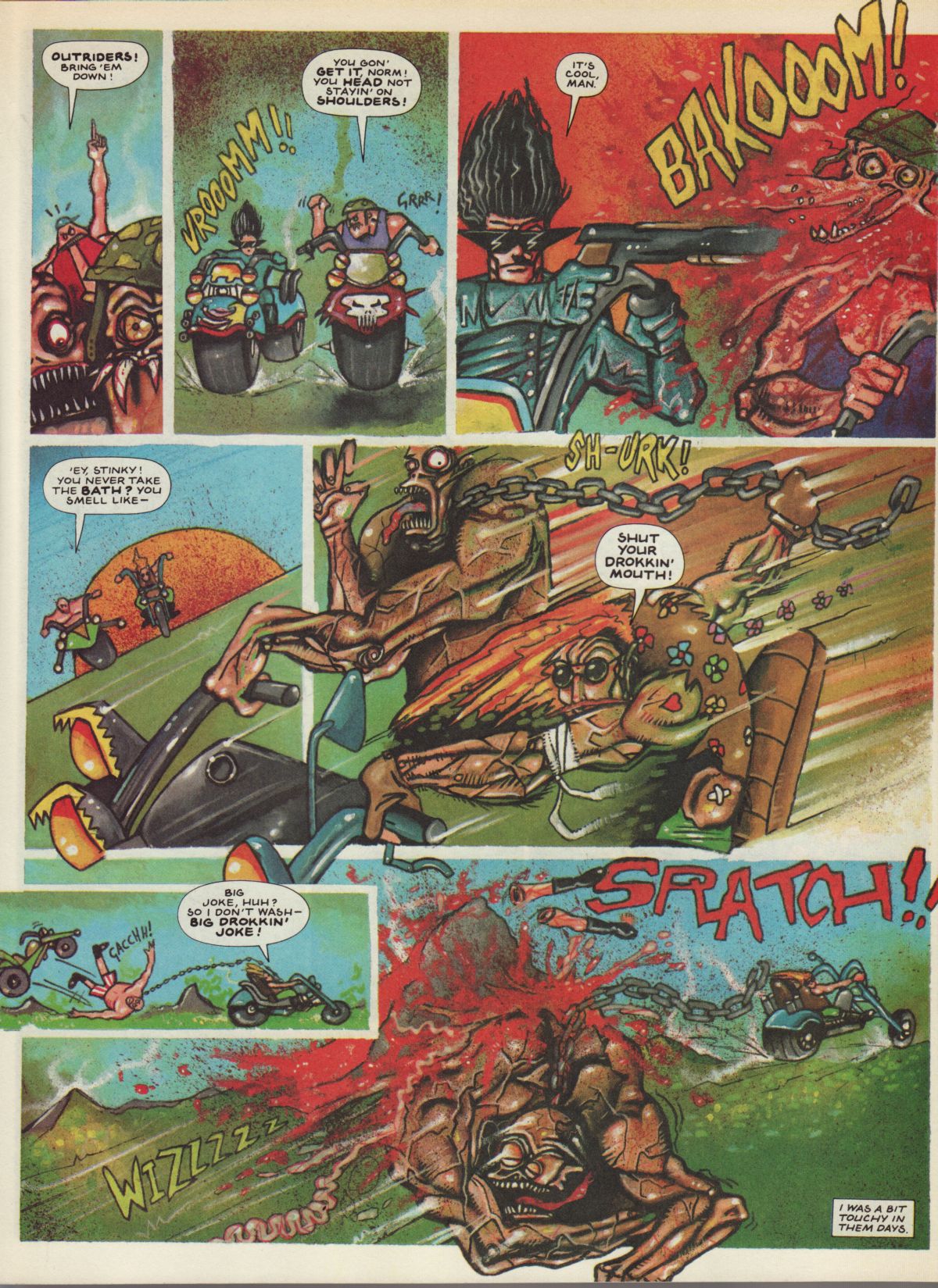 Read online Judge Dredd: The Megazine (vol. 2) comic -  Issue #20 - 20