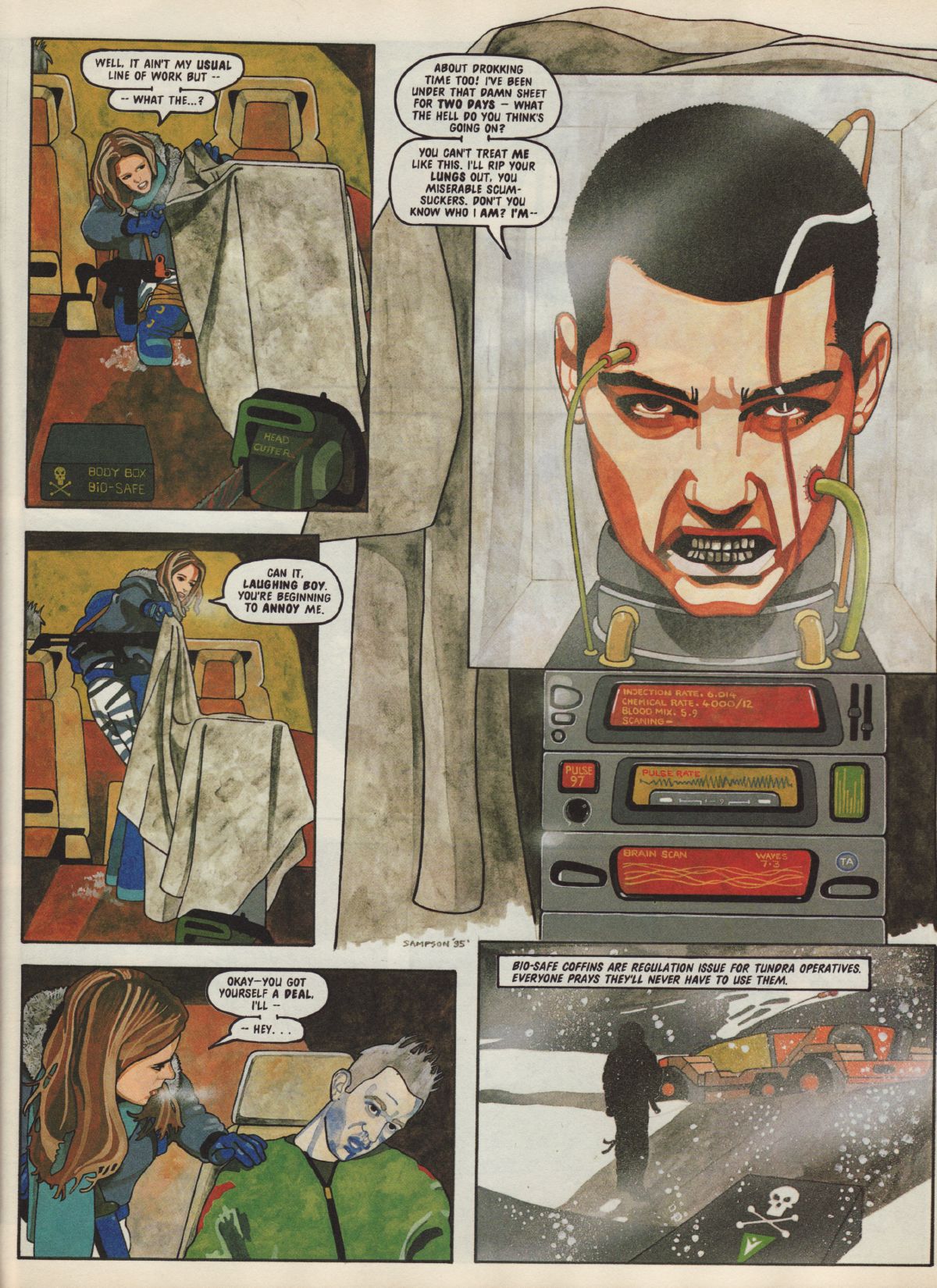 Read online Judge Dredd Megazine (vol. 3) comic -  Issue #8 - 16