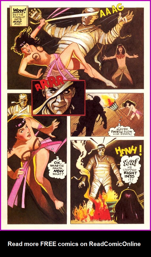 Read online Bettie Page: Queen of the Nile comic -  Issue #1 - 22