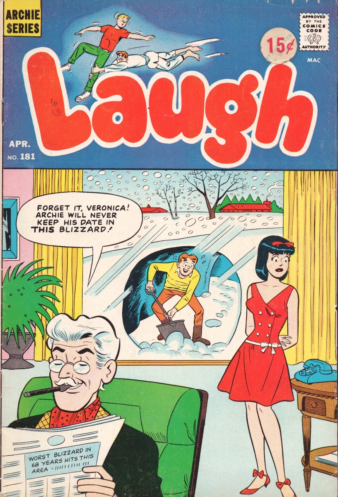 Read online Laugh (Comics) comic -  Issue #181 - 1