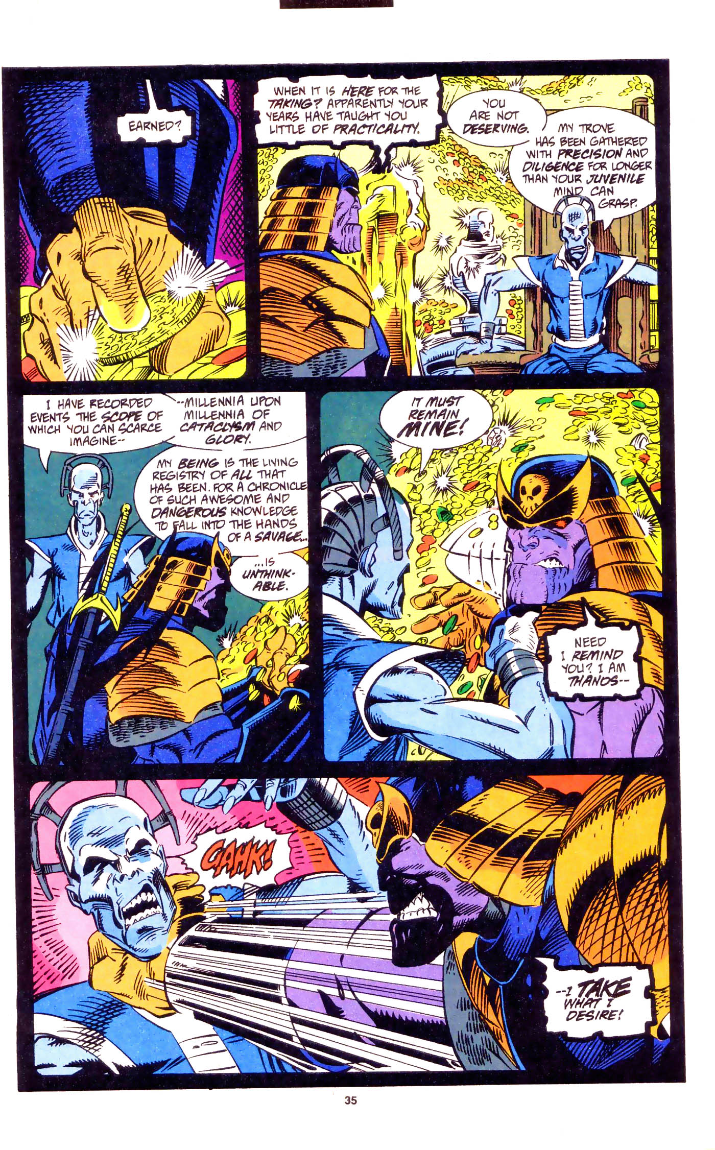 Read online Cosmic Powers comic -  Issue #1 - 25