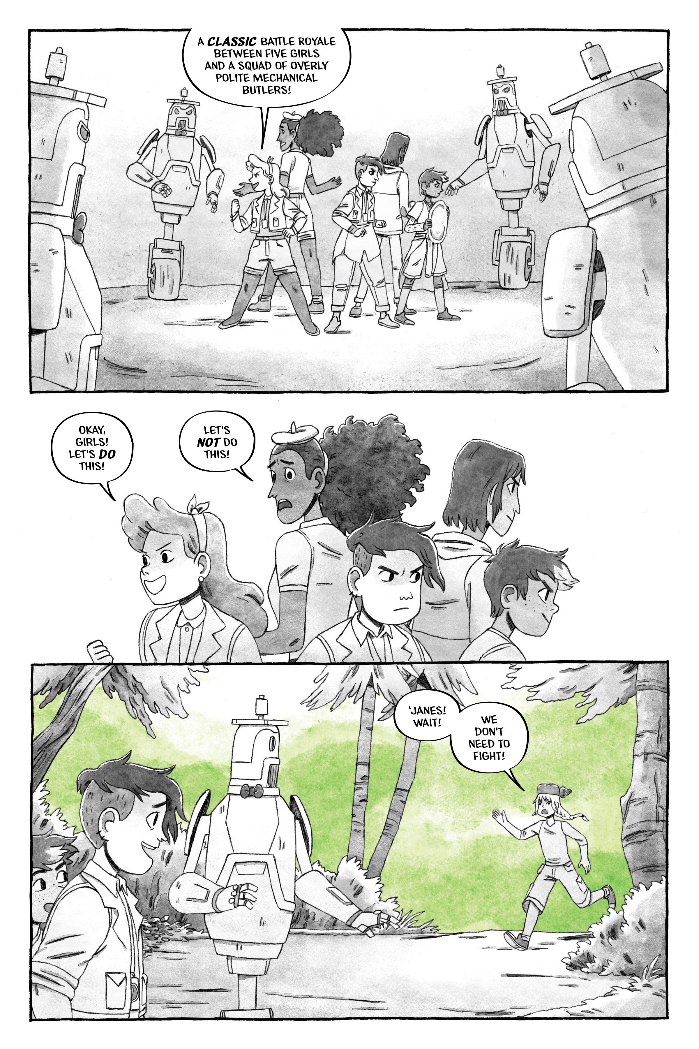 Read online Lumberjanes: The Infernal Compass comic -  Issue # TPB - 90