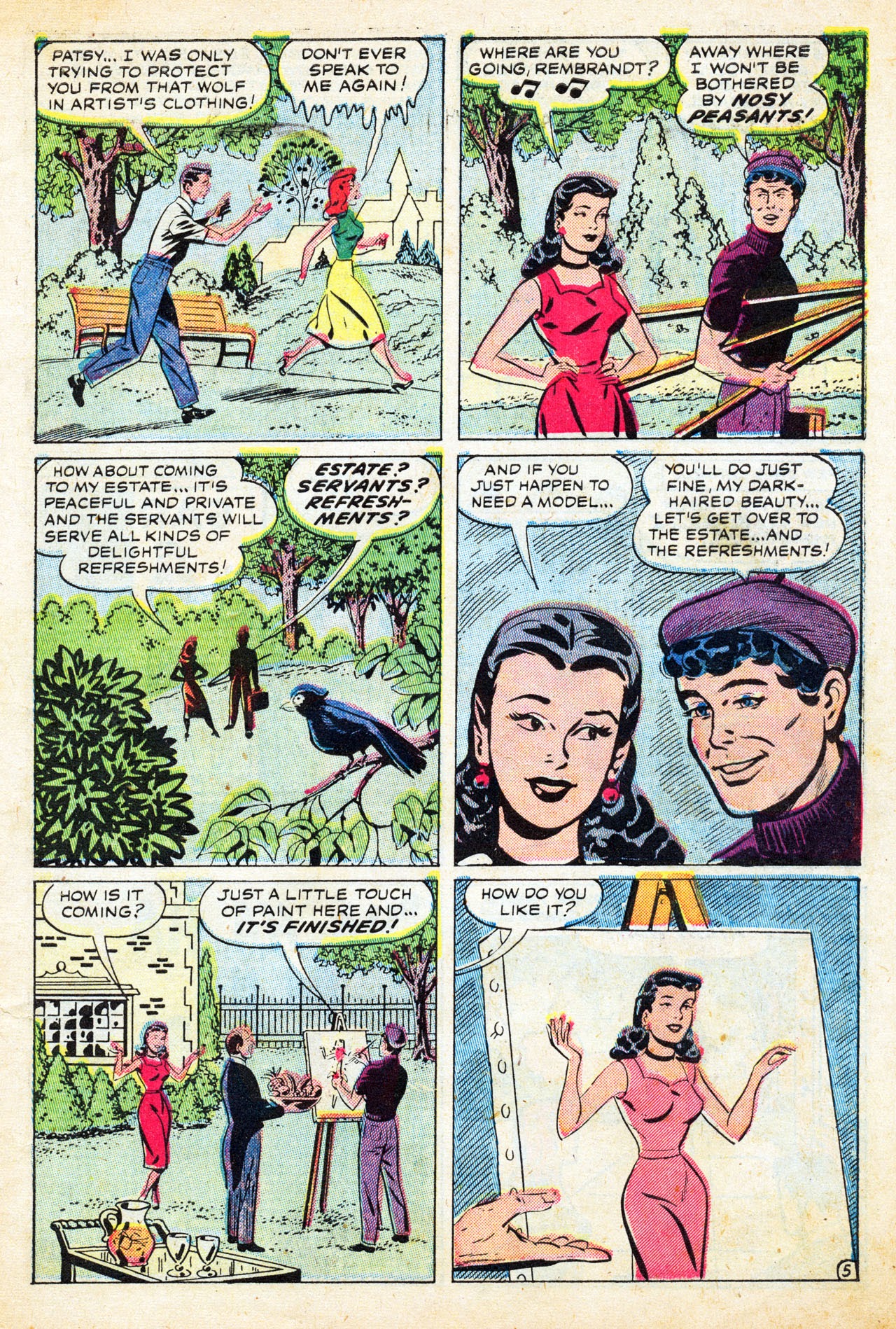 Read online Patsy and Hedy comic -  Issue #32 - 7
