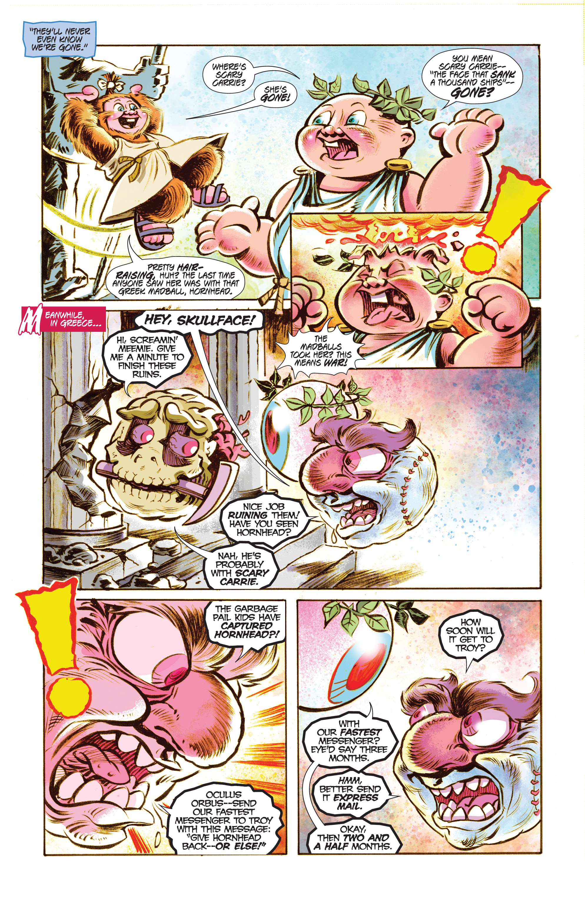 Read online Madballs vs Garbage Pail Kids – Time Again, Slime Again comic -  Issue #1 - 16