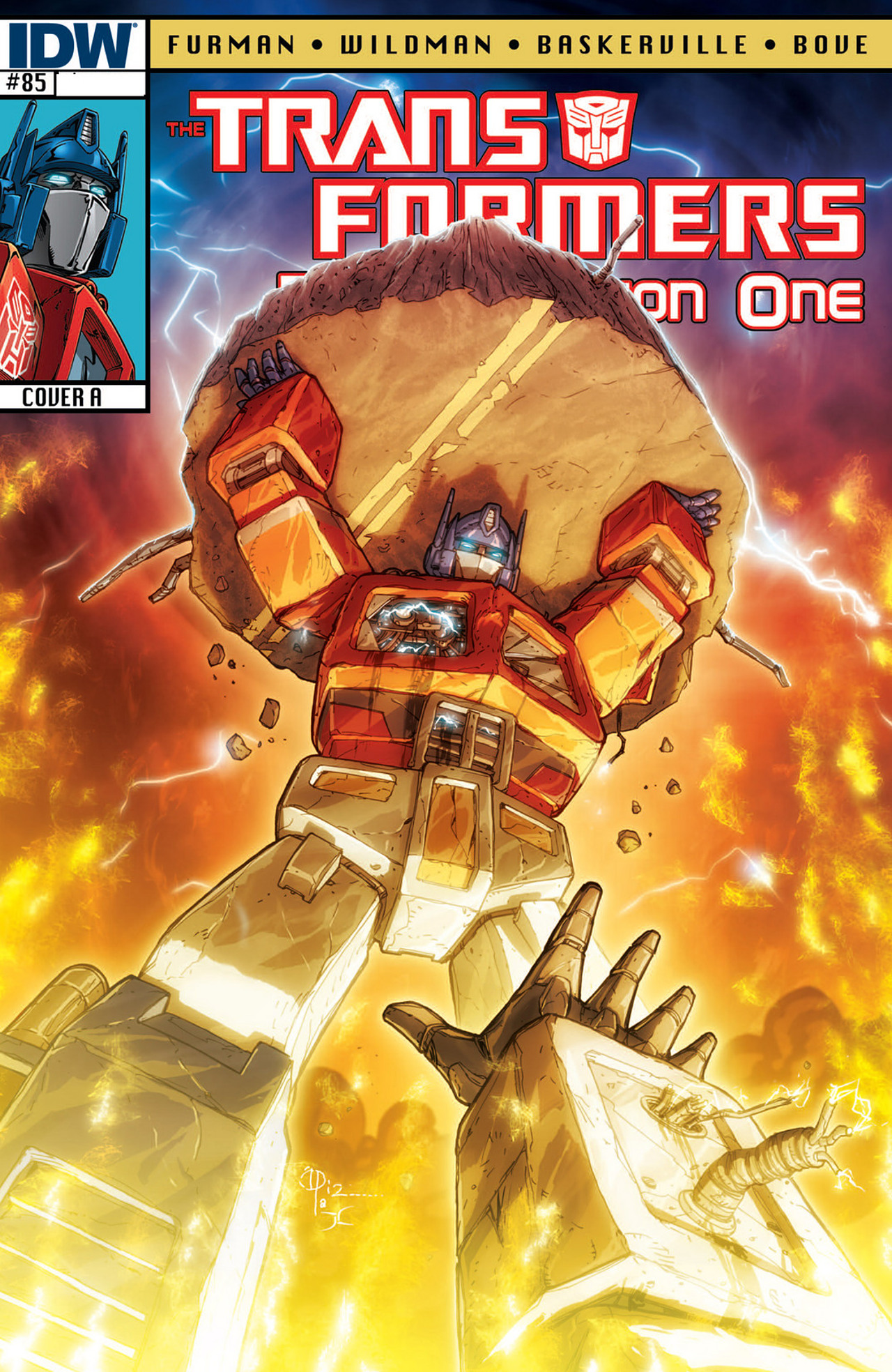 Read online The Transformers: Regeneration One comic -  Issue #85 - 1