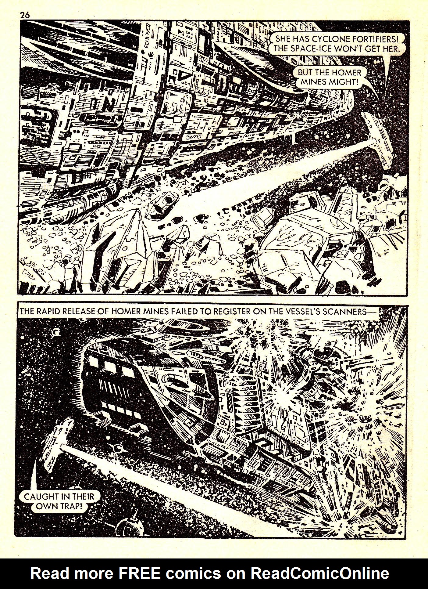 Read online Starblazer comic -  Issue #140 - 26