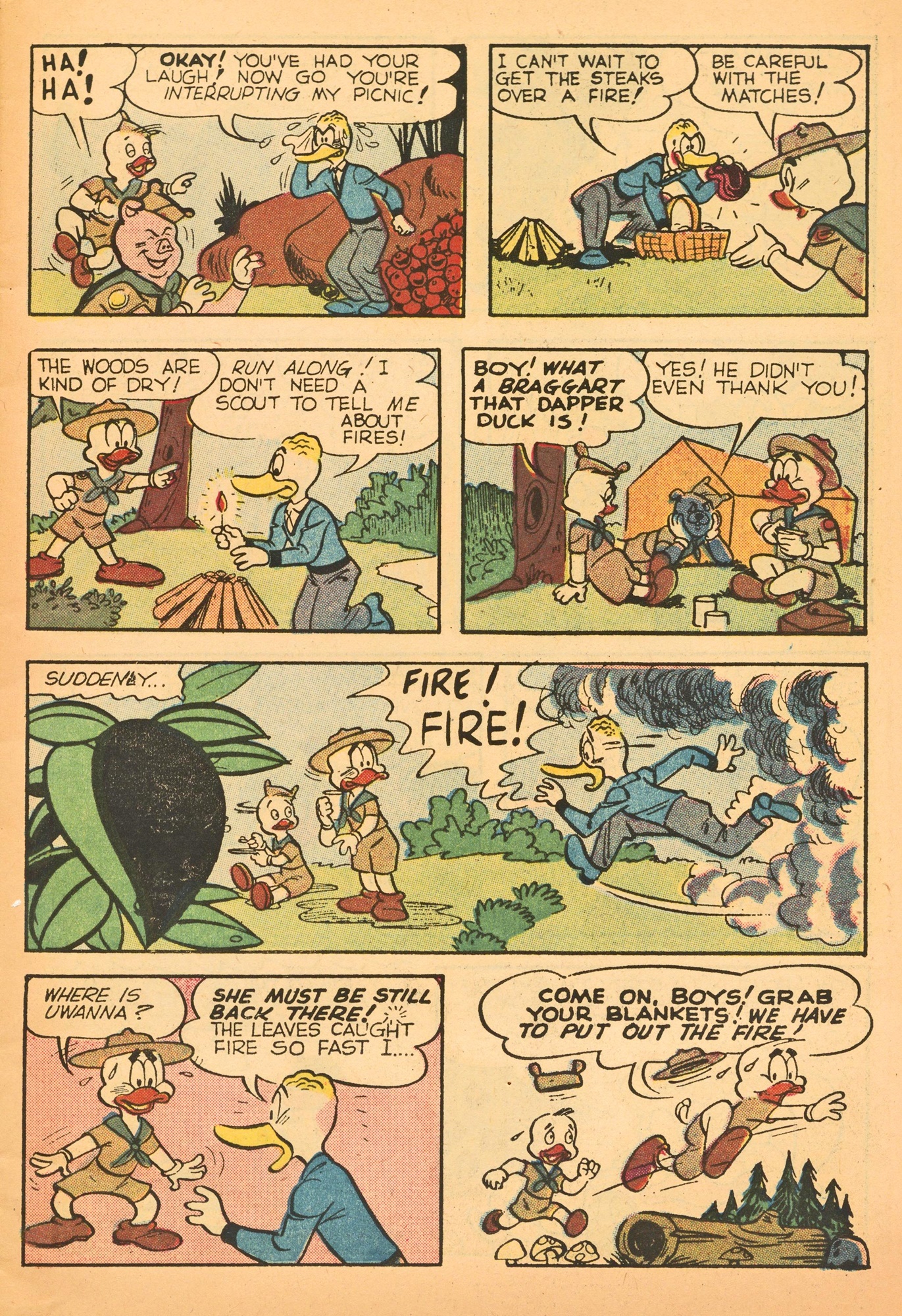 Read online Super Duck Comics comic -  Issue #88 - 7