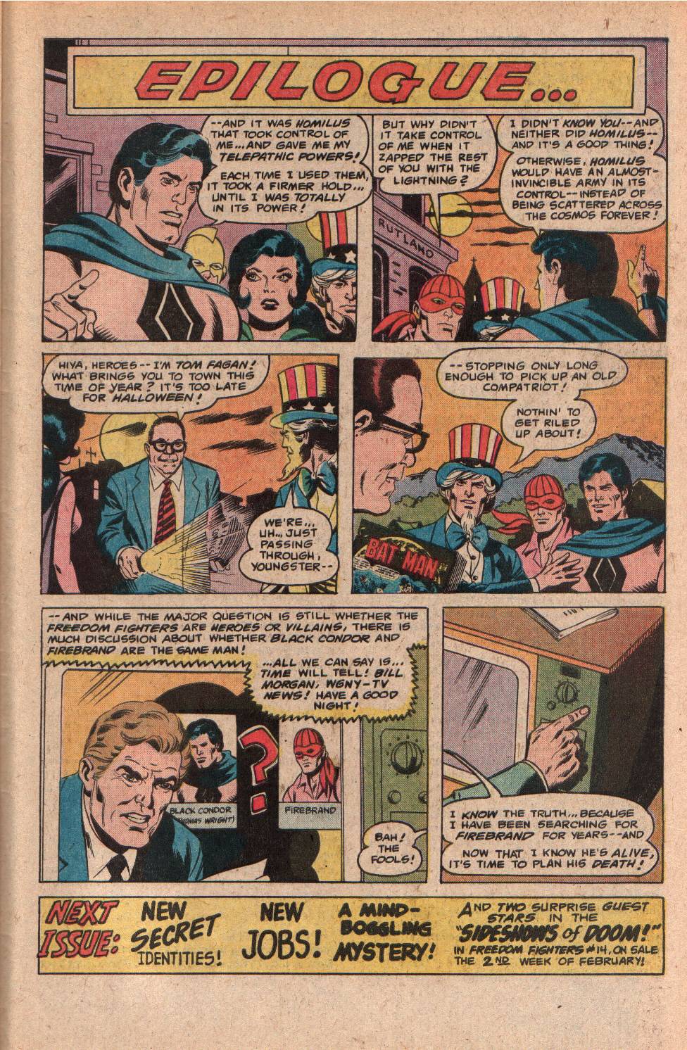 Freedom Fighters (1976) Issue #13 #13 - English 31