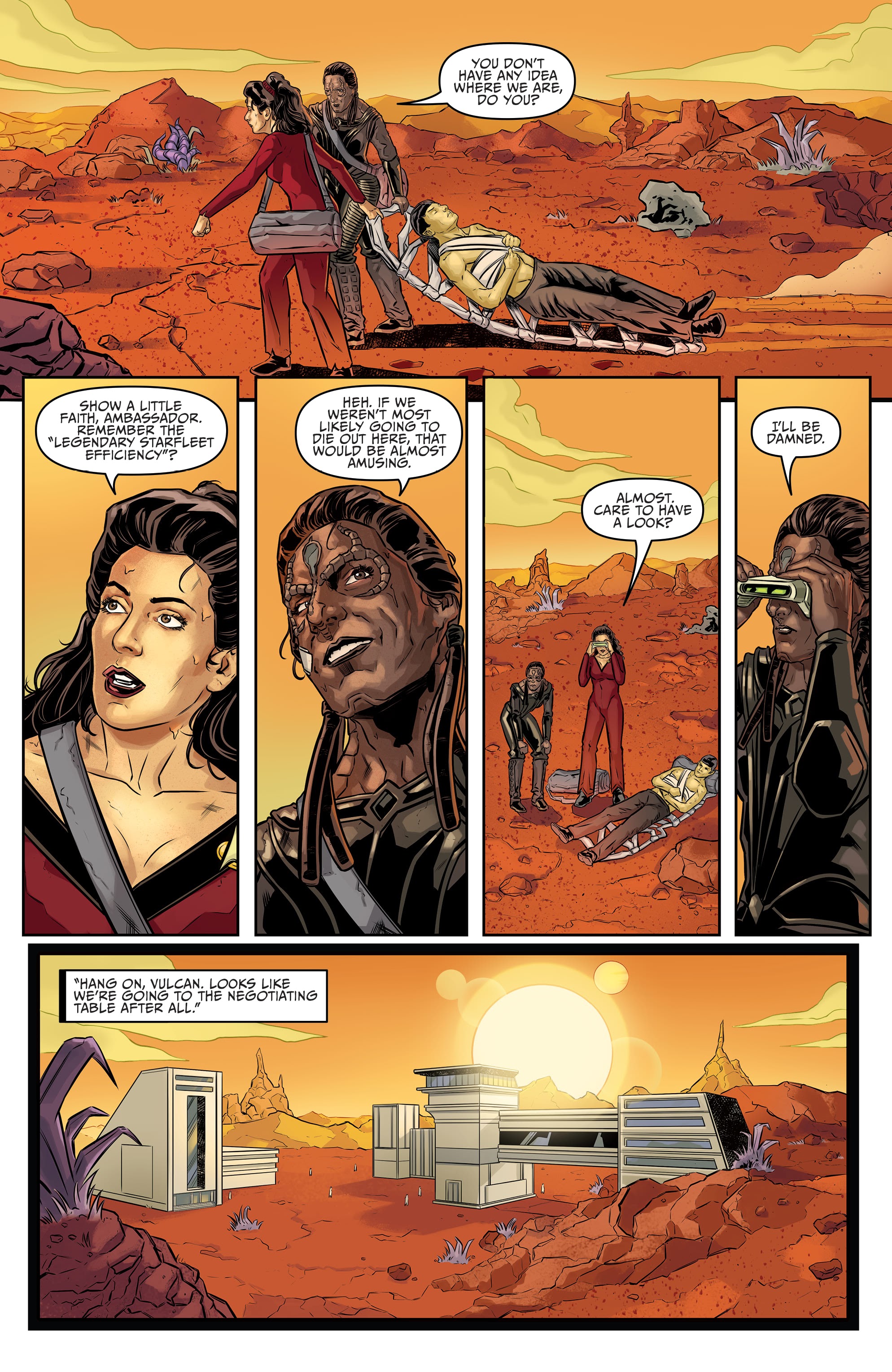 Read online Star Trek: The Next Generation: Mirror Universe Collection comic -  Issue # TPB (Part 4) - 1