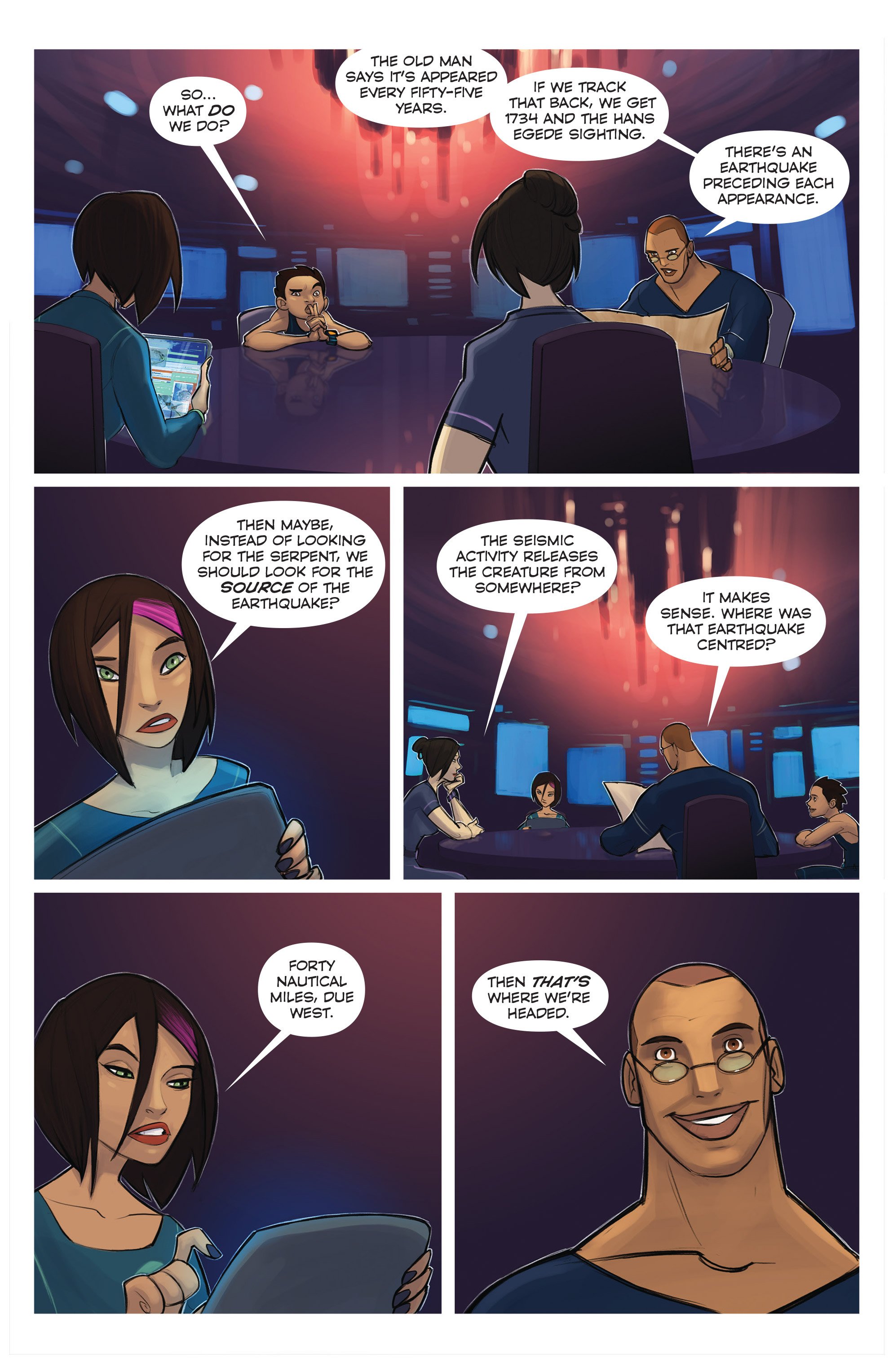 Read online The Deep comic -  Issue #2 - 16