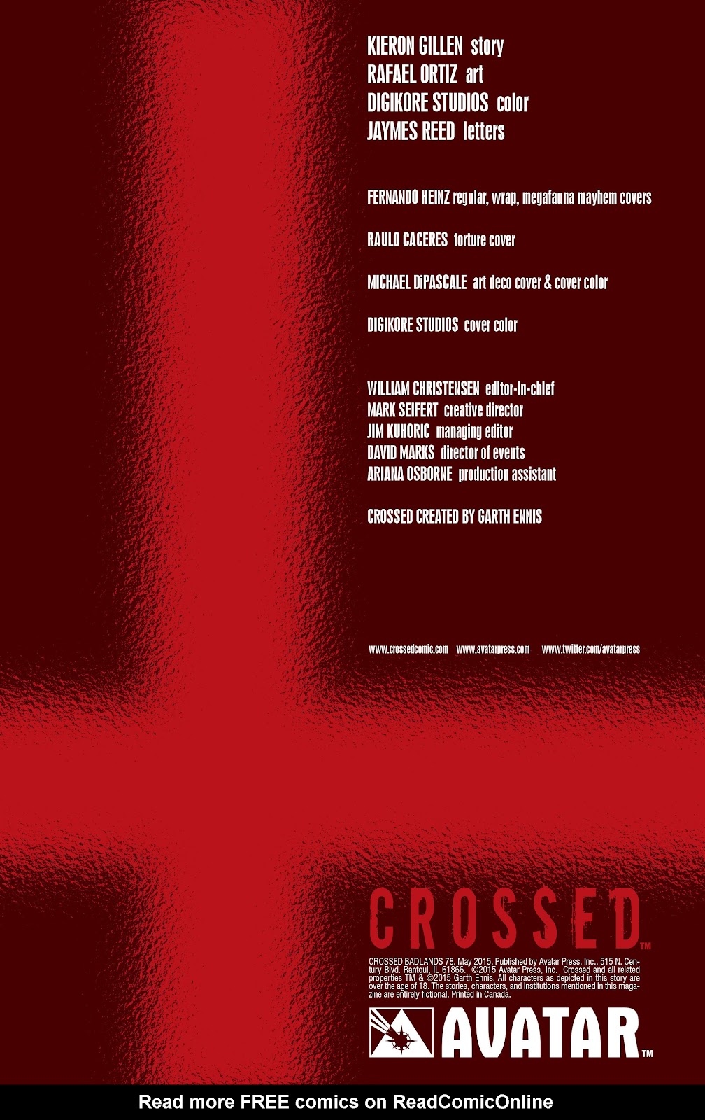 Crossed: Badlands issue 78 - Page 2