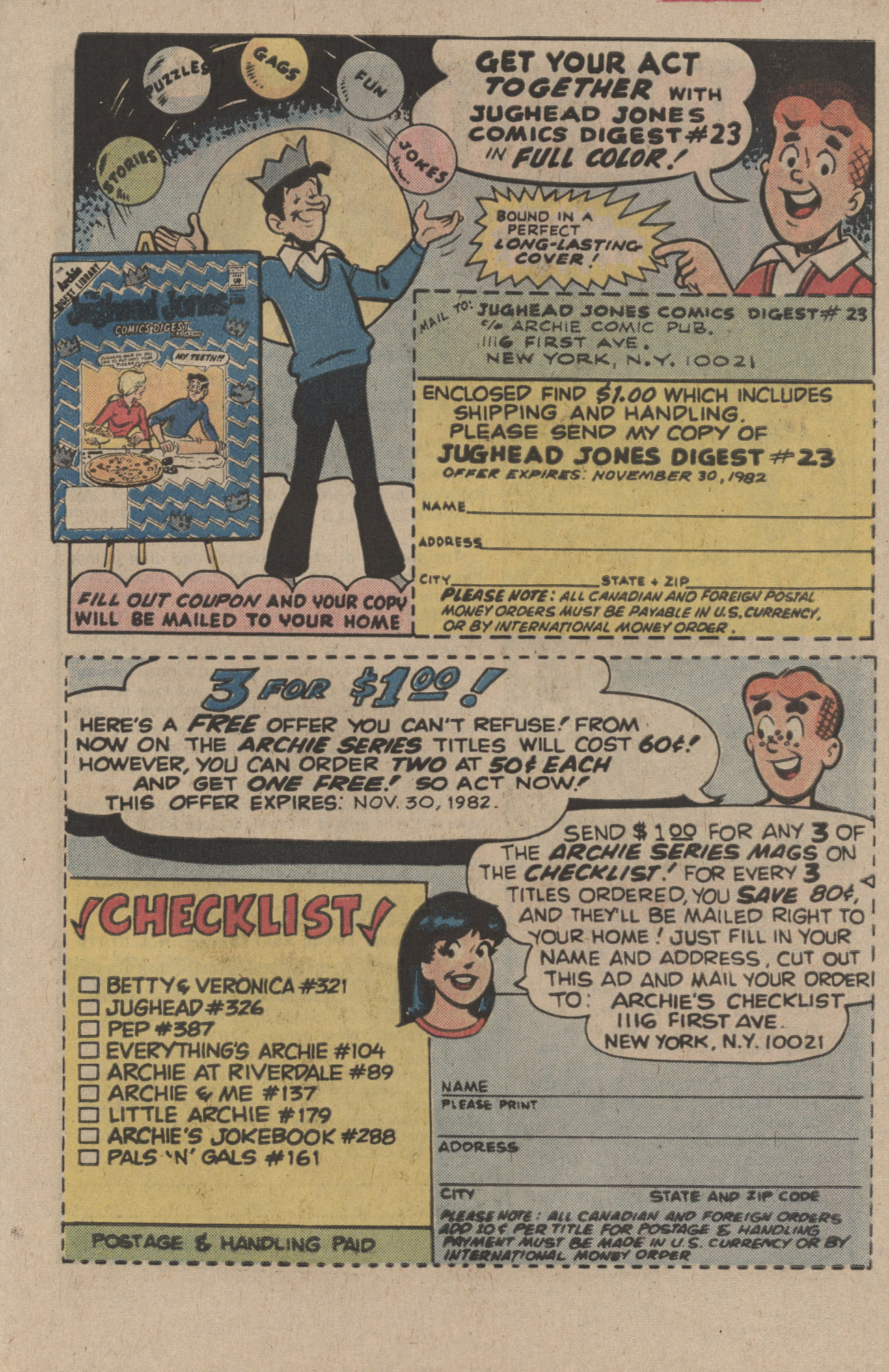 Read online Archie's Joke Book Magazine comic -  Issue #288 - 27