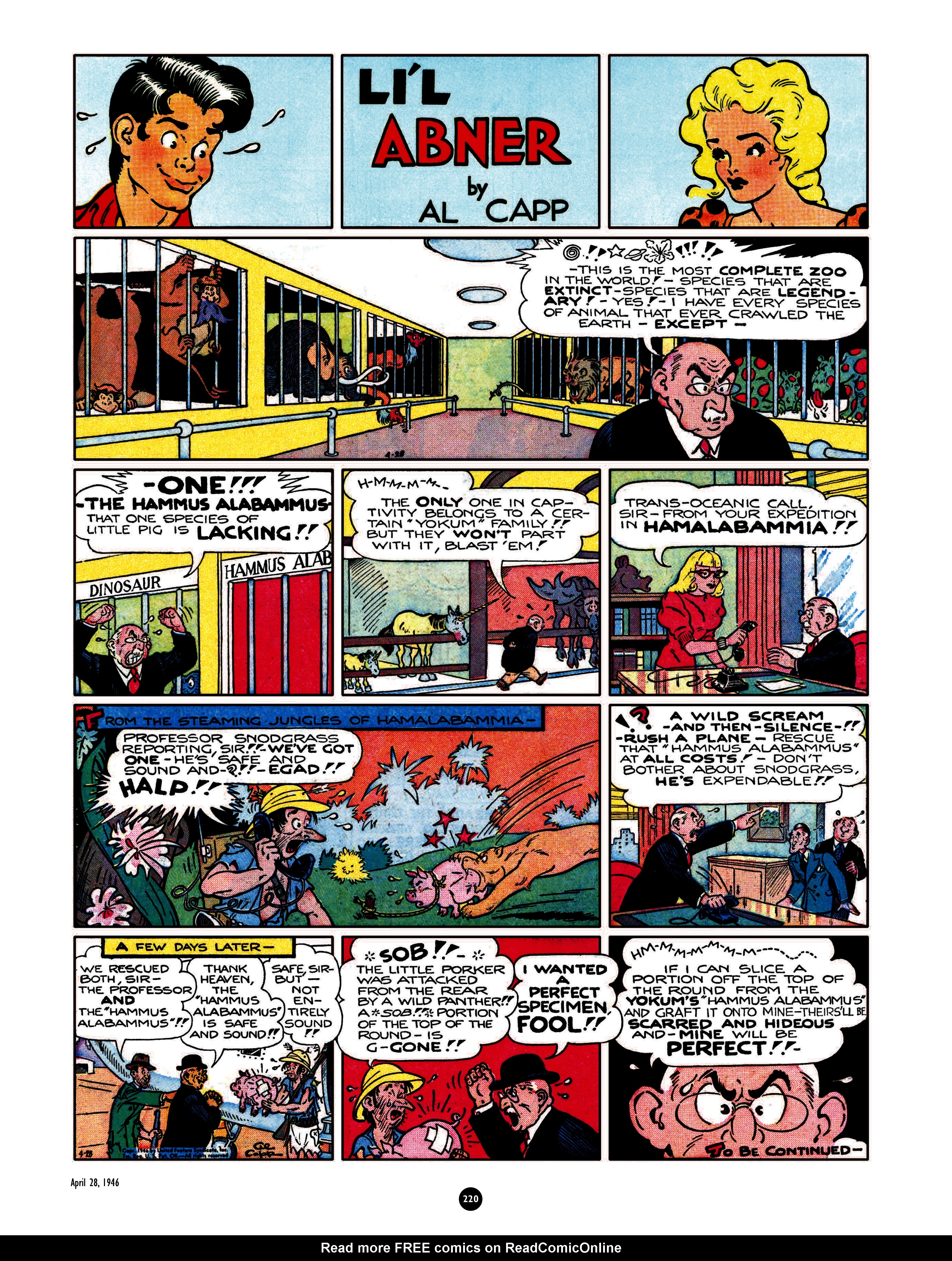 Read online Al Capp's Li'l Abner Complete Daily & Color Sunday Comics comic -  Issue # TPB 6 (Part 3) - 21