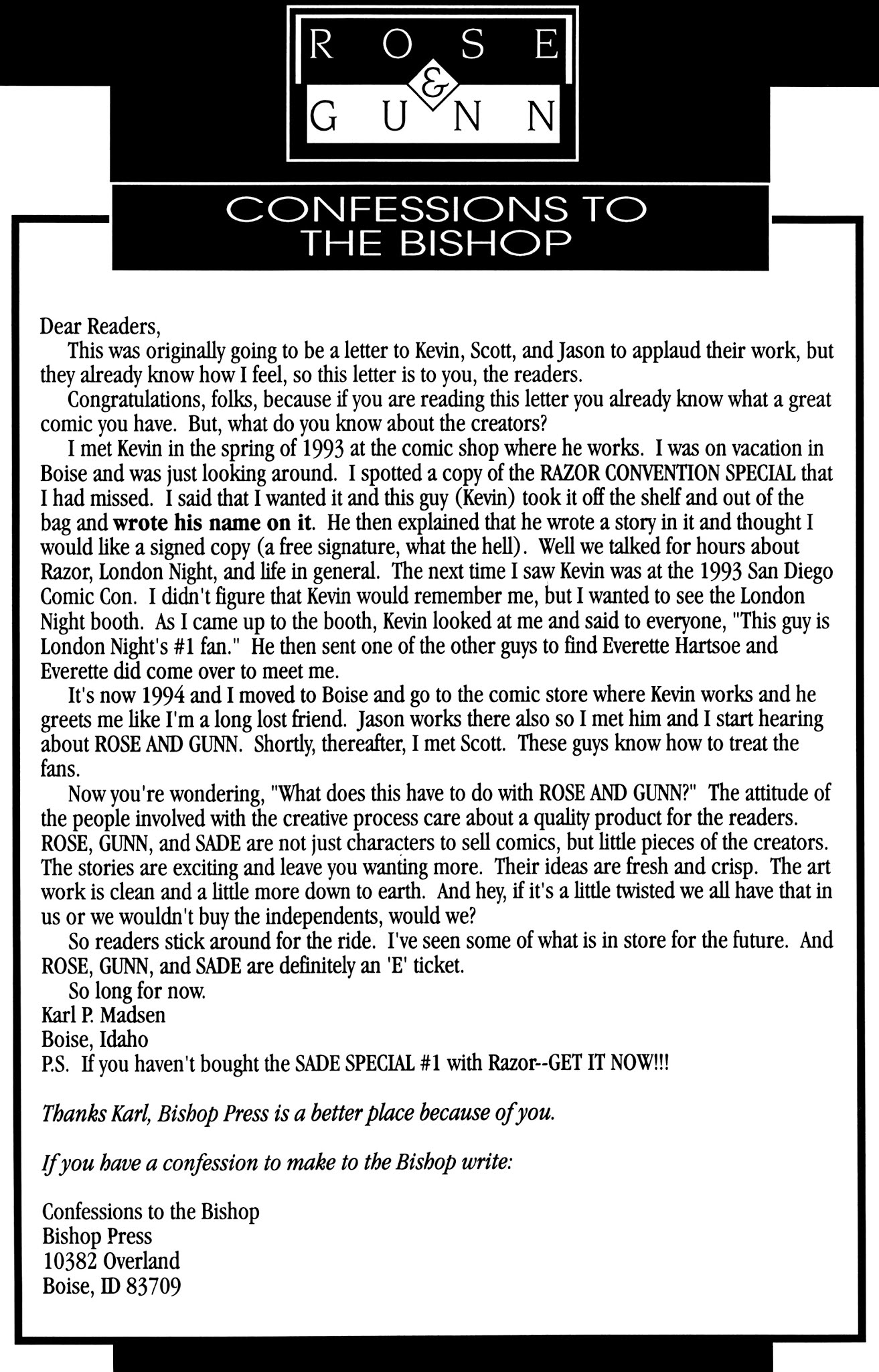 Read online Rose 'n' Gunn comic -  Issue #4 - 22