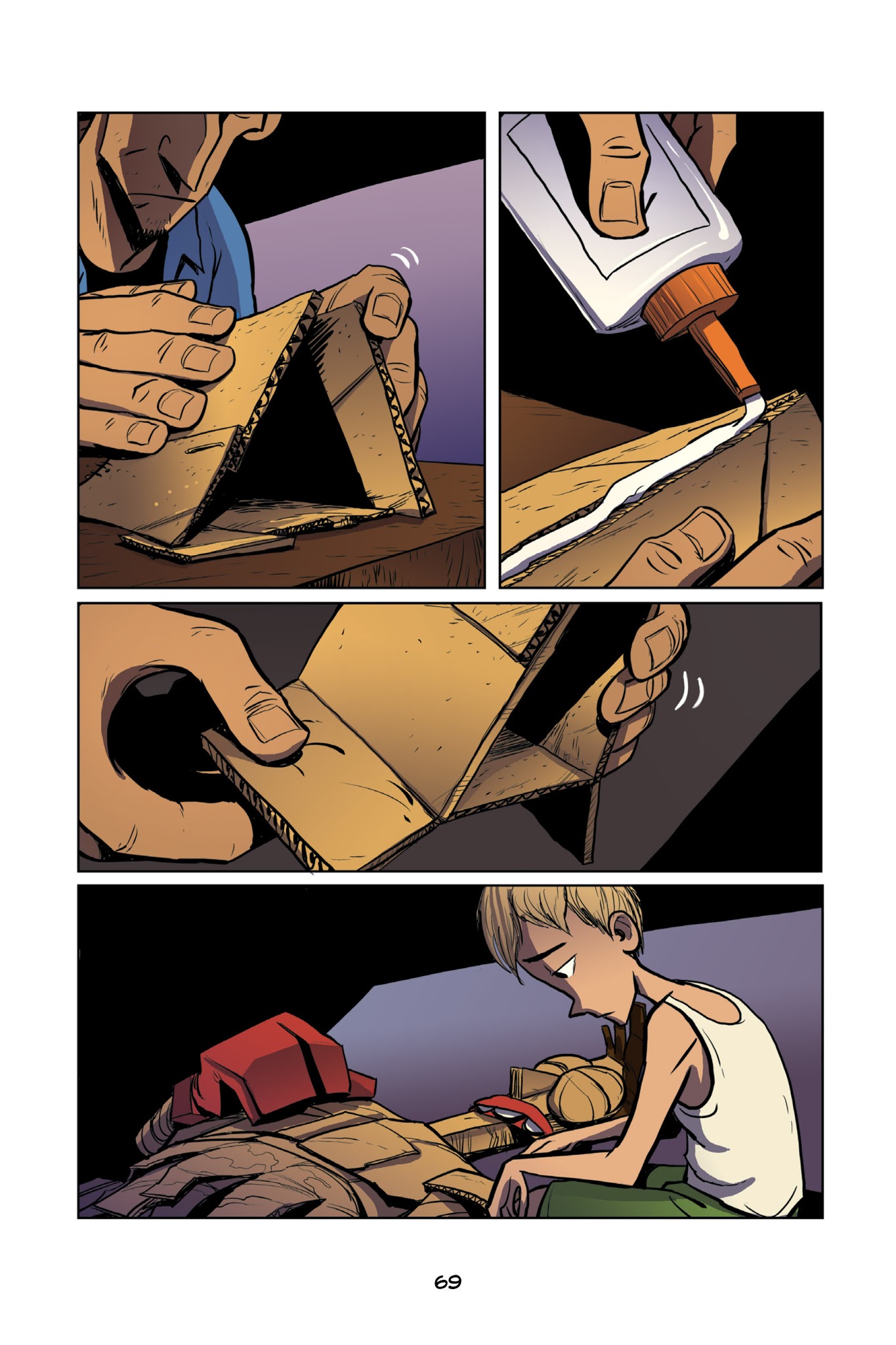 Read online Cardboard comic -  Issue # TPB - 73