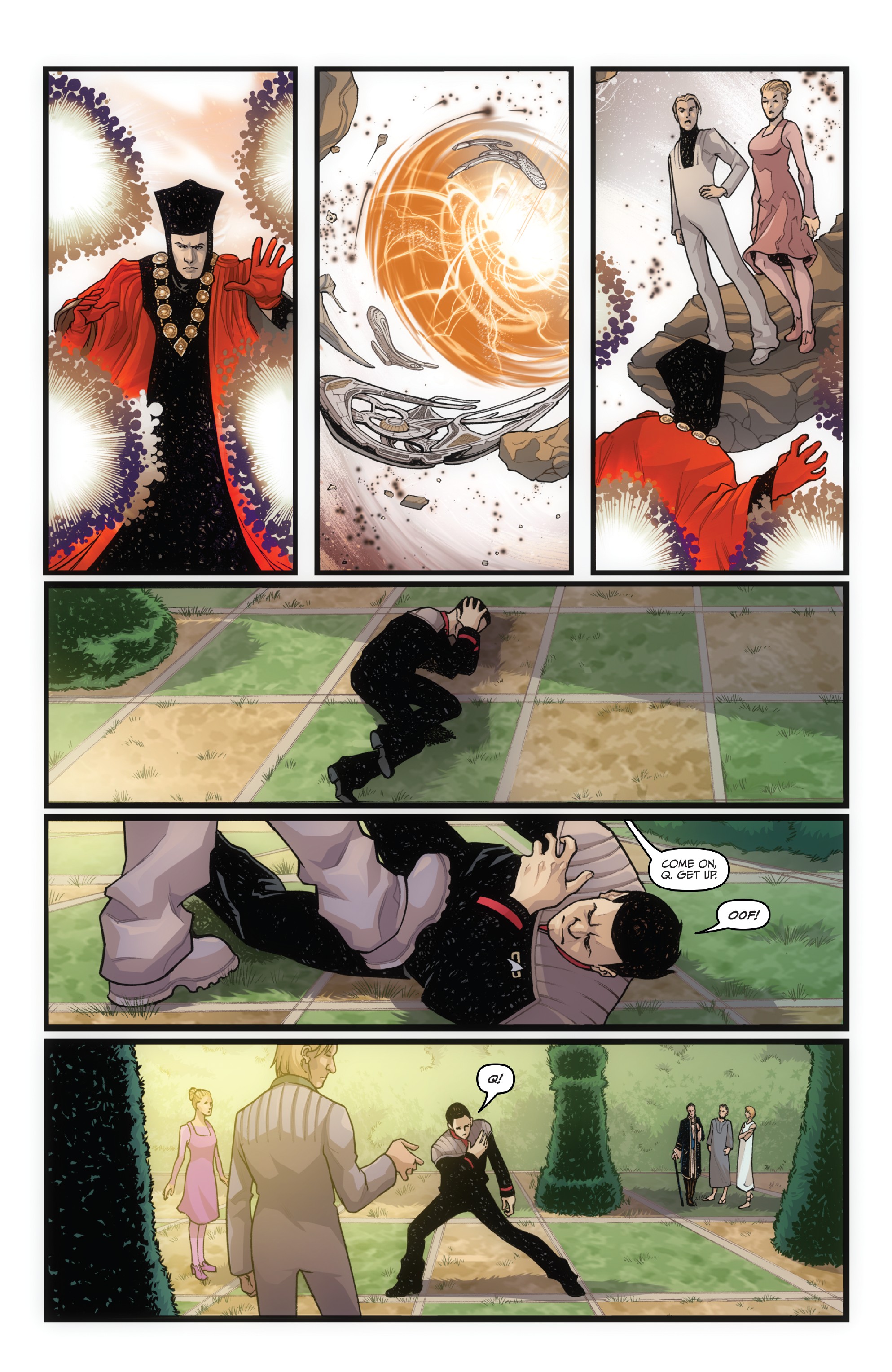 Read online Star Trek: The Q Conflict comic -  Issue #5 - 5
