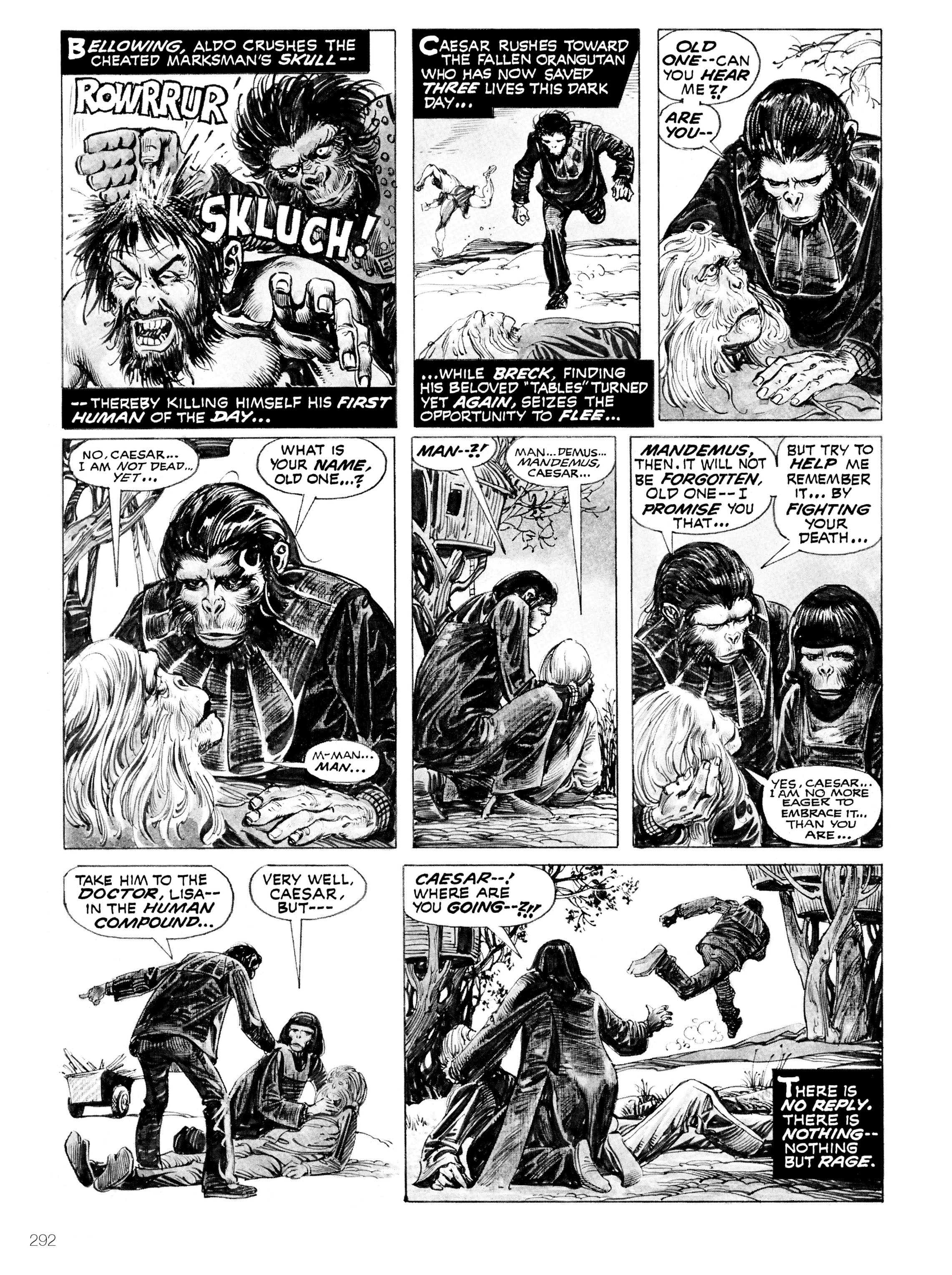 Read online Planet of the Apes: Archive comic -  Issue # TPB 3 (Part 3) - 88