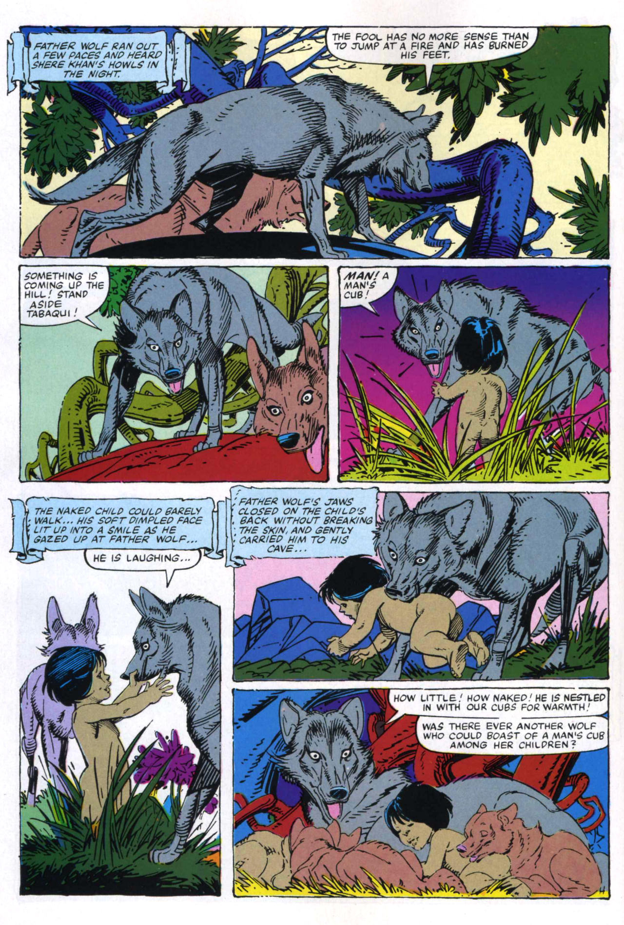 Read online Marvel Illustrated Jungle Book comic -  Issue # Full - 9