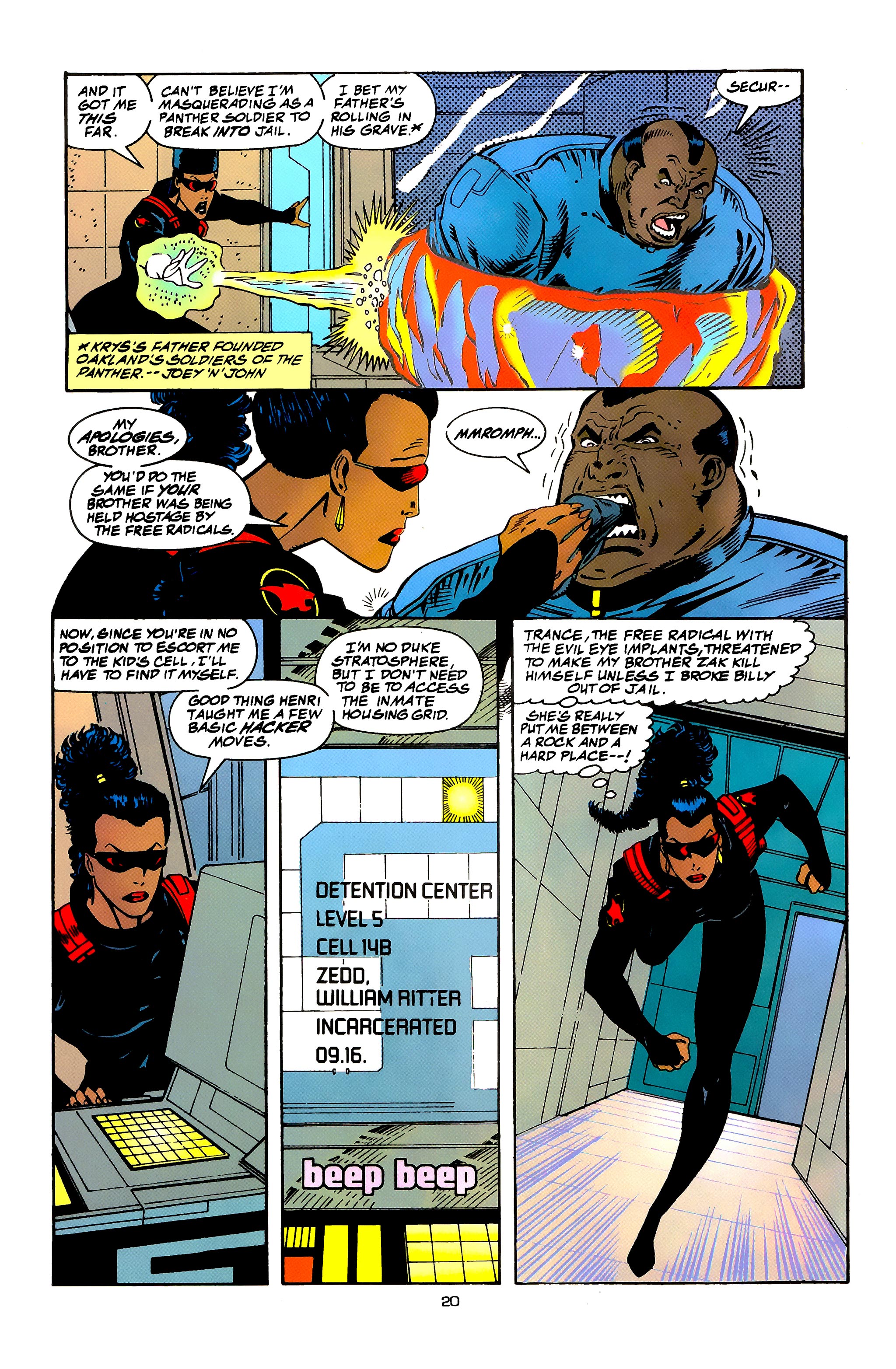 Read online X-Men 2099 comic -  Issue #19 - 17