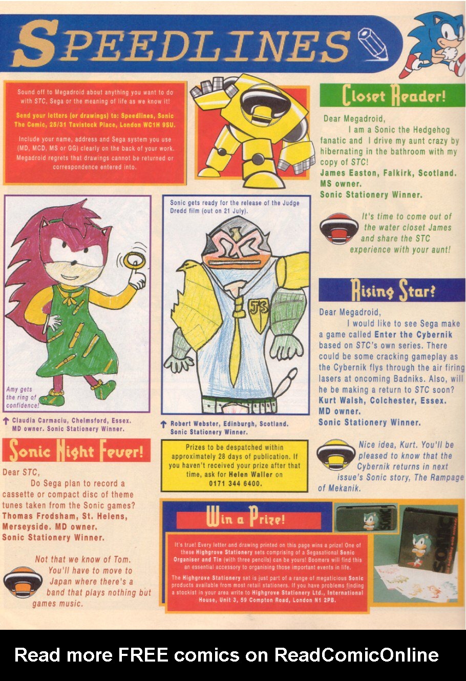 Read online Sonic the Comic comic -  Issue #56 - 30