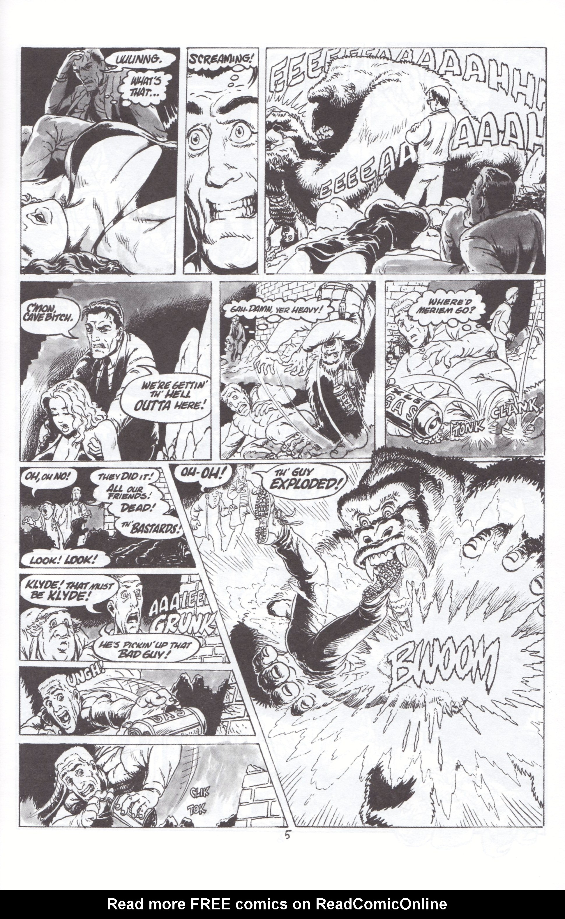 Read online Cavewoman: Pangaean Sea comic -  Issue #3 - 7
