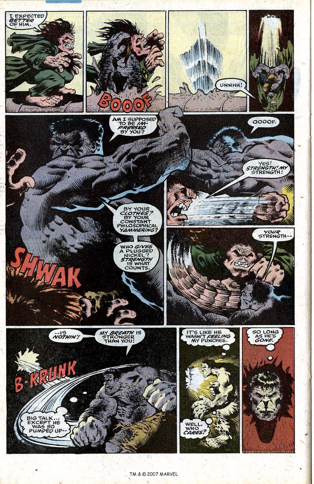 Read online The Incredible Hulk (1968) comic -  Issue #368 - 22