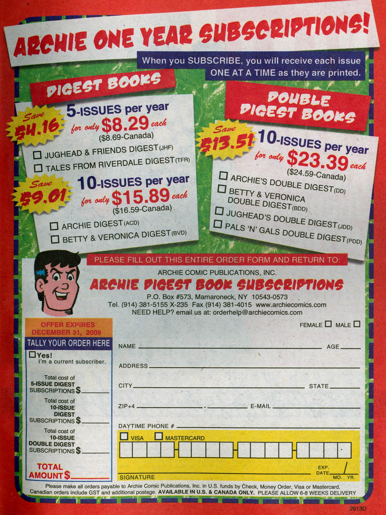 Read online Jughead's Double Digest Magazine comic -  Issue #146 - 177
